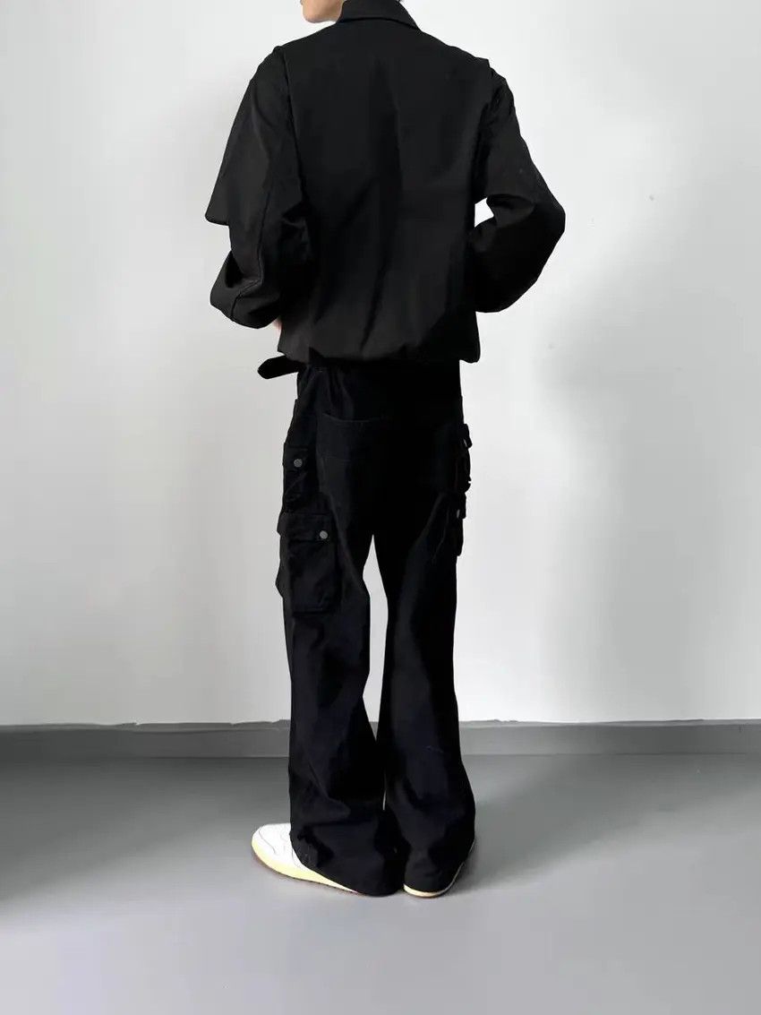 Designer × Japanese Brand Straight leg workwear vintage baggy casual pants Size US 33 - 3 Thumbnail