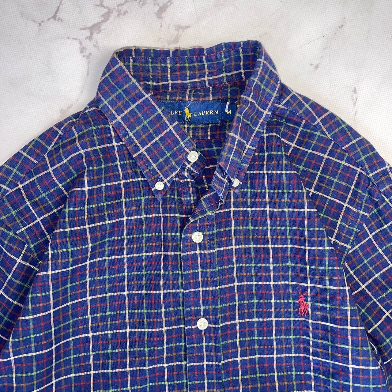 Polo Ralph Lauren Ralph Lauren Long Sleeve Button Shirt Plaid Vintage SIze M Size US M / EU 48-50 / 2 - 6 Thumbnail