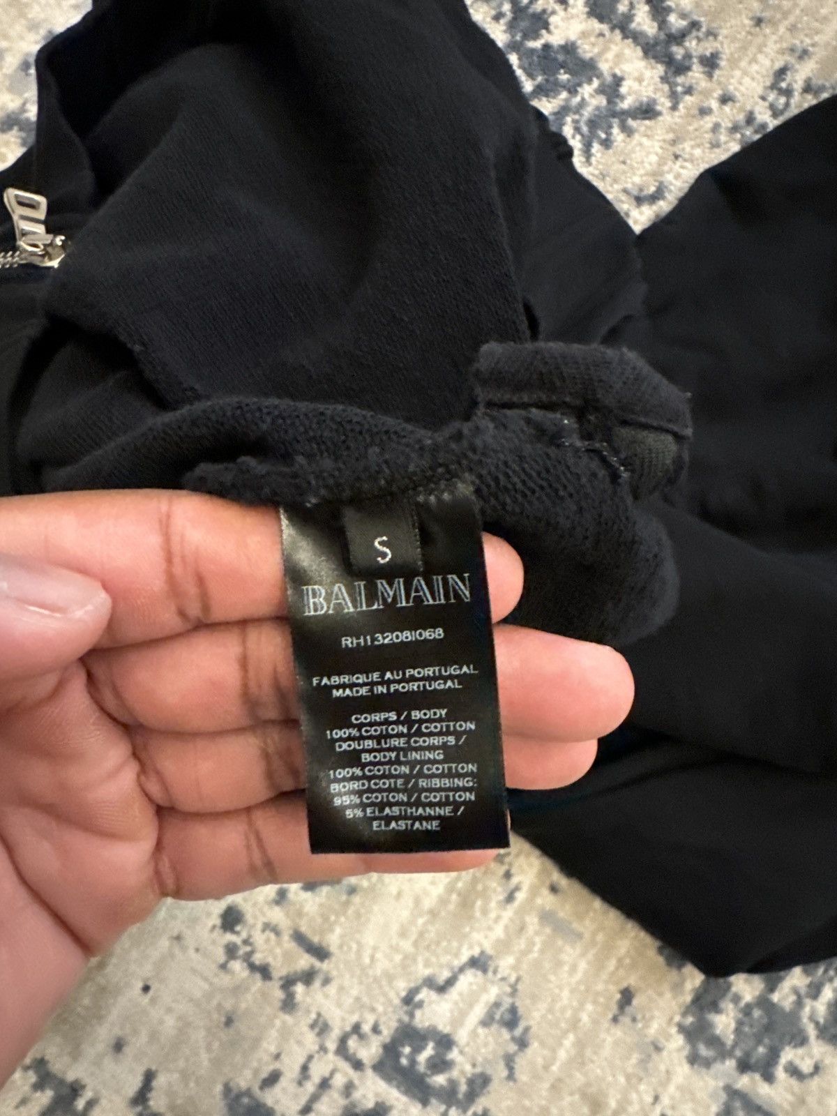 Balmain Balmain Hoodie Size US XL / EU 56 / 4 - 5 Thumbnail