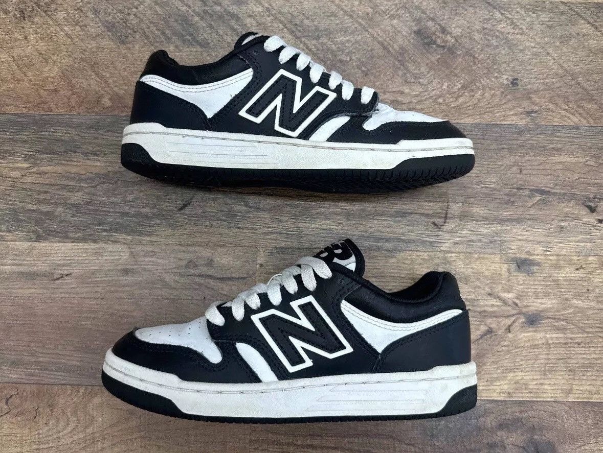 New Balance New Balance 480 Black white Kids Size US 4.5 / IT 34.5 - 2 Thumbnail