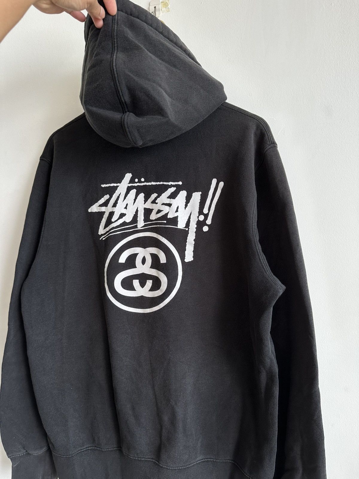 Stussy Vintage Stussy Zipper Hoodie Y2K Streetwear Size US M / EU 48-50 / 2 - 1 Thumbnail