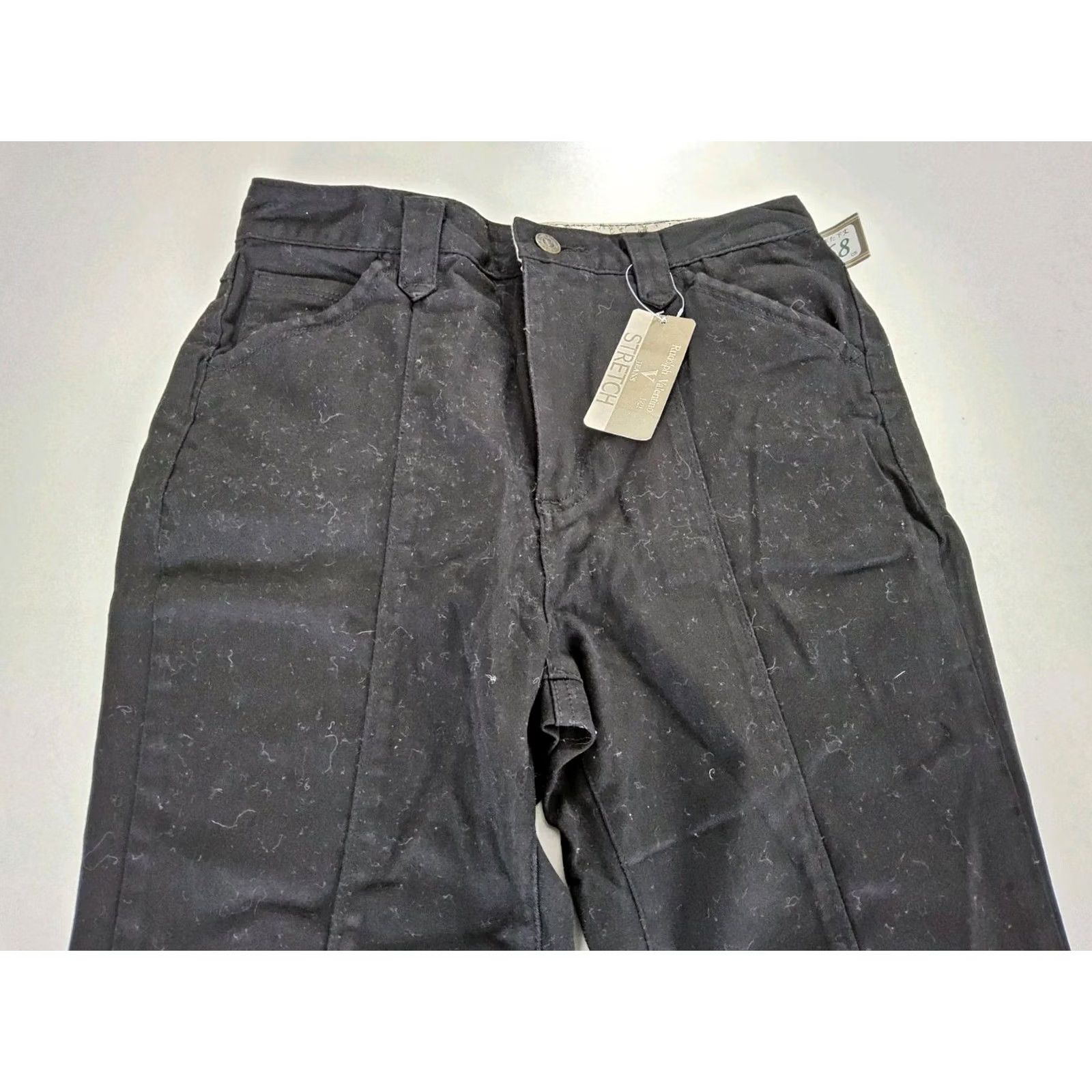Valentino Valentino Women's Bootcut Pants Japan 27 Black Size 27 Regular Bootcut NWT Inseam 27" Ladies Size 27" / US 4 / IT 40 - 4 Thumbnail