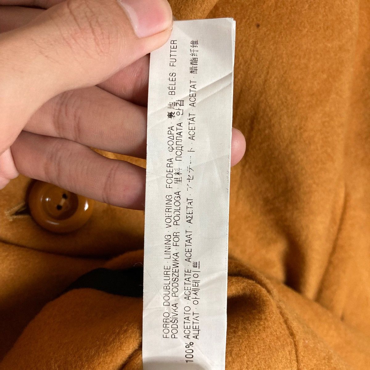 Zara Zara Basic Double Breasted Medium Long Coat Jacket Size US M / EU 48-50 / 2 - 12 Thumbnail
