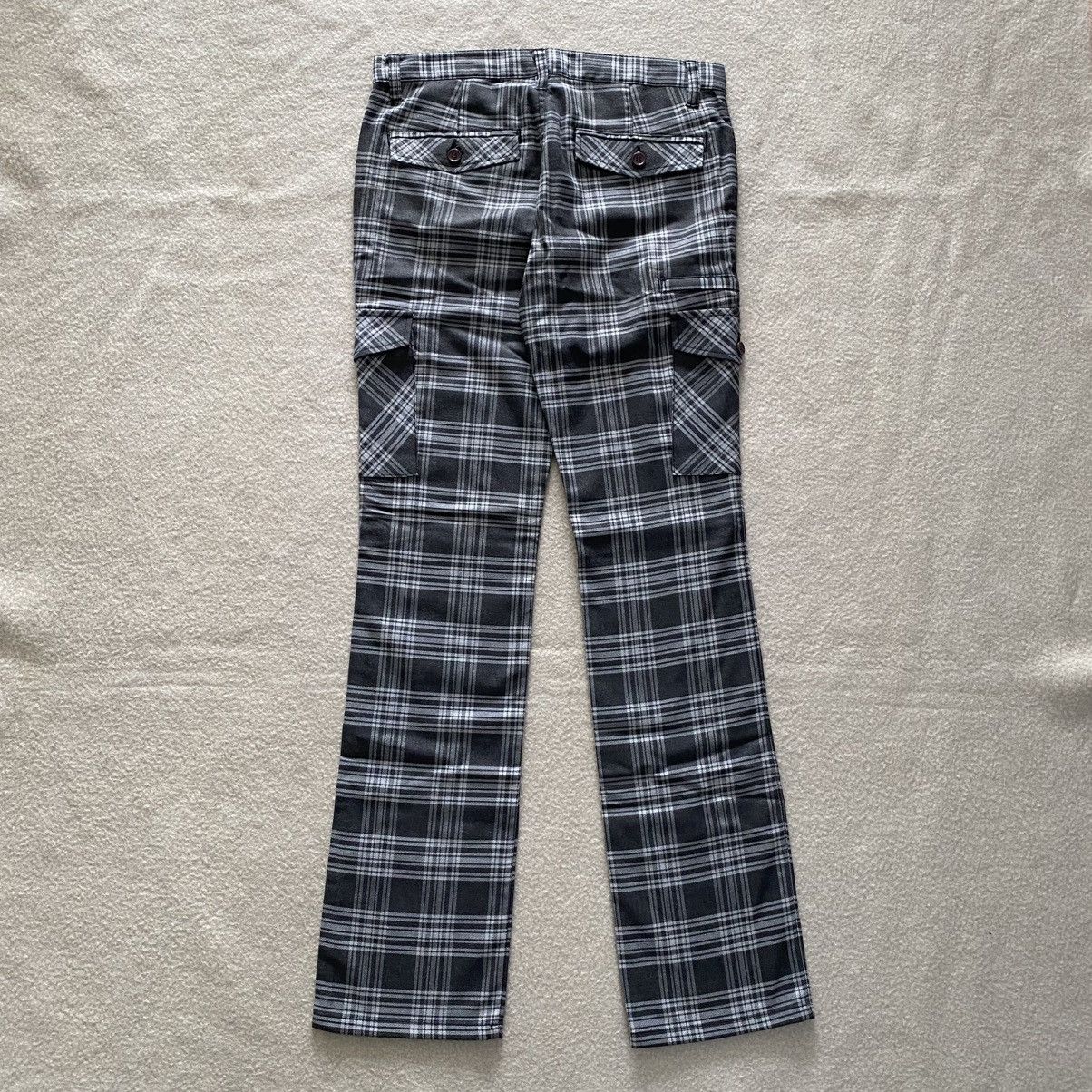 If Six Was Nine × Japanese Brand Vintage Suggestion Cargo Pants Check w31 Size US 31 - 5 Thumbnail