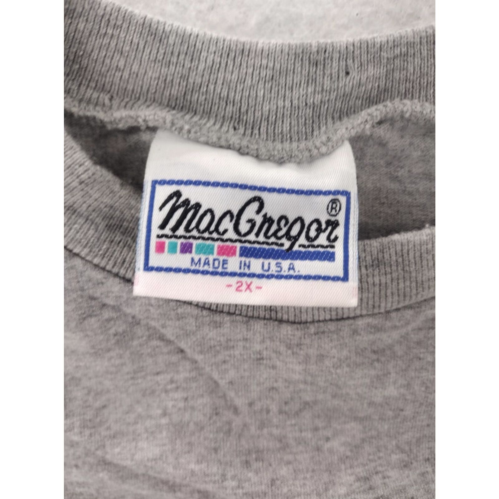 McGregor MacGregor Polo Shirt Mens 2XL Long Sleeve Black Logo Size US XXL / EU 58 / 5 - 4 Thumbnail