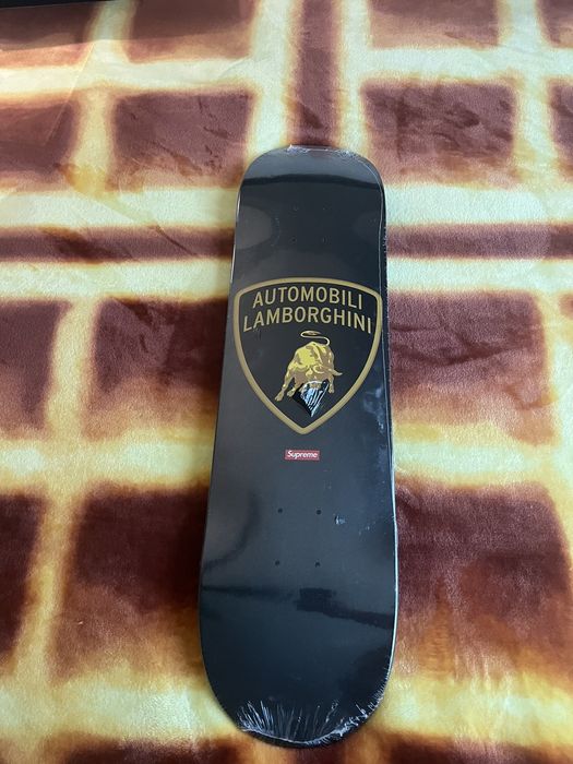 Supreme Supreme Automobili Lamborghini Skateboard Deck Black | Grailed