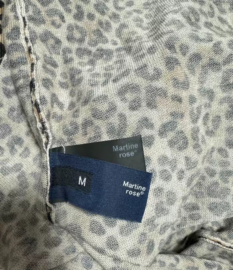 Martine Rose Martine Rose leopard print wool T-shirt -2507 Size US M / EU 48-50 / 2 - 4 Thumbnail