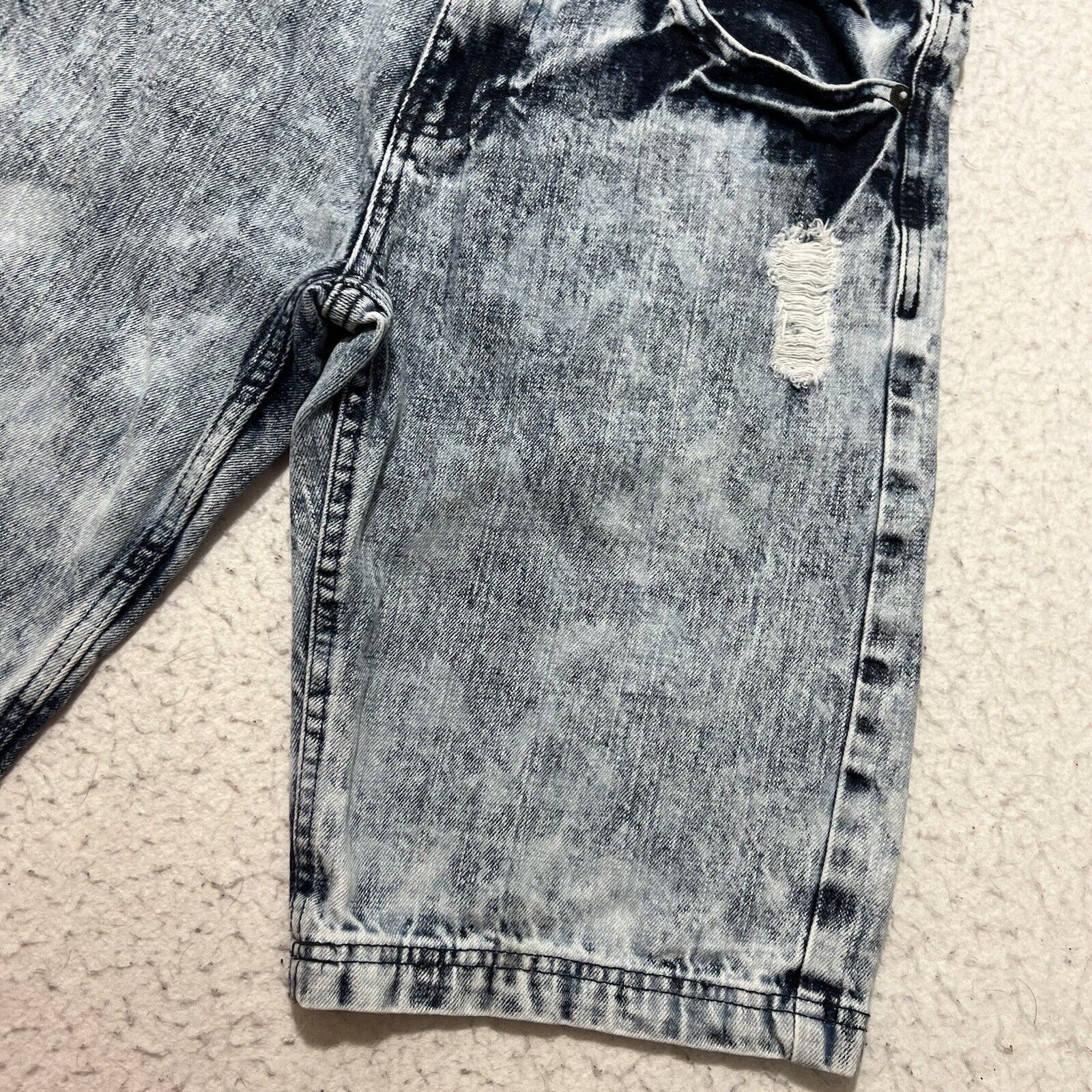 Southpole Vintage Southpole 32 Jean Shorts 12" Ins Hip Hop Grunge Y2K Size US 32 / EU 48 - 4 Thumbnail