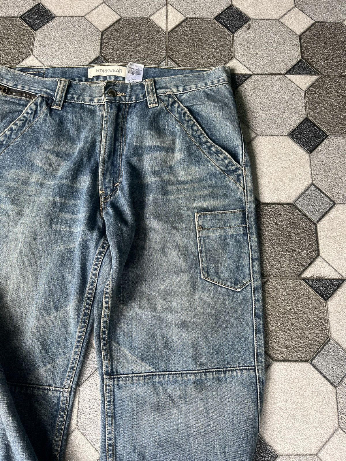 Levi's VINTAGE BAGGY LEVI'S WORKWEAR DENIM JEANS Size US 34 / EU 50 - 11 Thumbnail