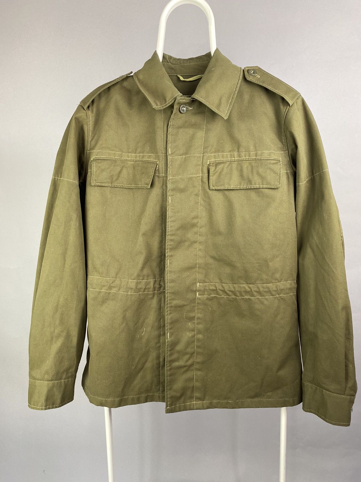 Japanese Brand × Vintage Vintage Czech Army Military Field Jacket Olive Eastern Bloc Size US M / EU 48-50 / 2 - 9 Thumbnail
