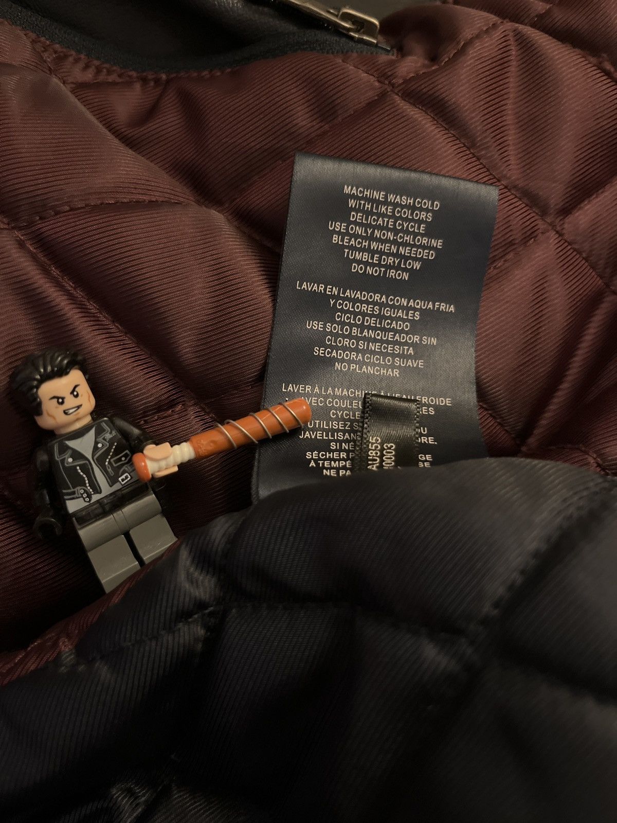 Tommy Hilfiger × Vintage Navy Blue Leather Jacket Tommy Hilfiger Size US M / EU 48-50 / 2 - 4 Thumbnail