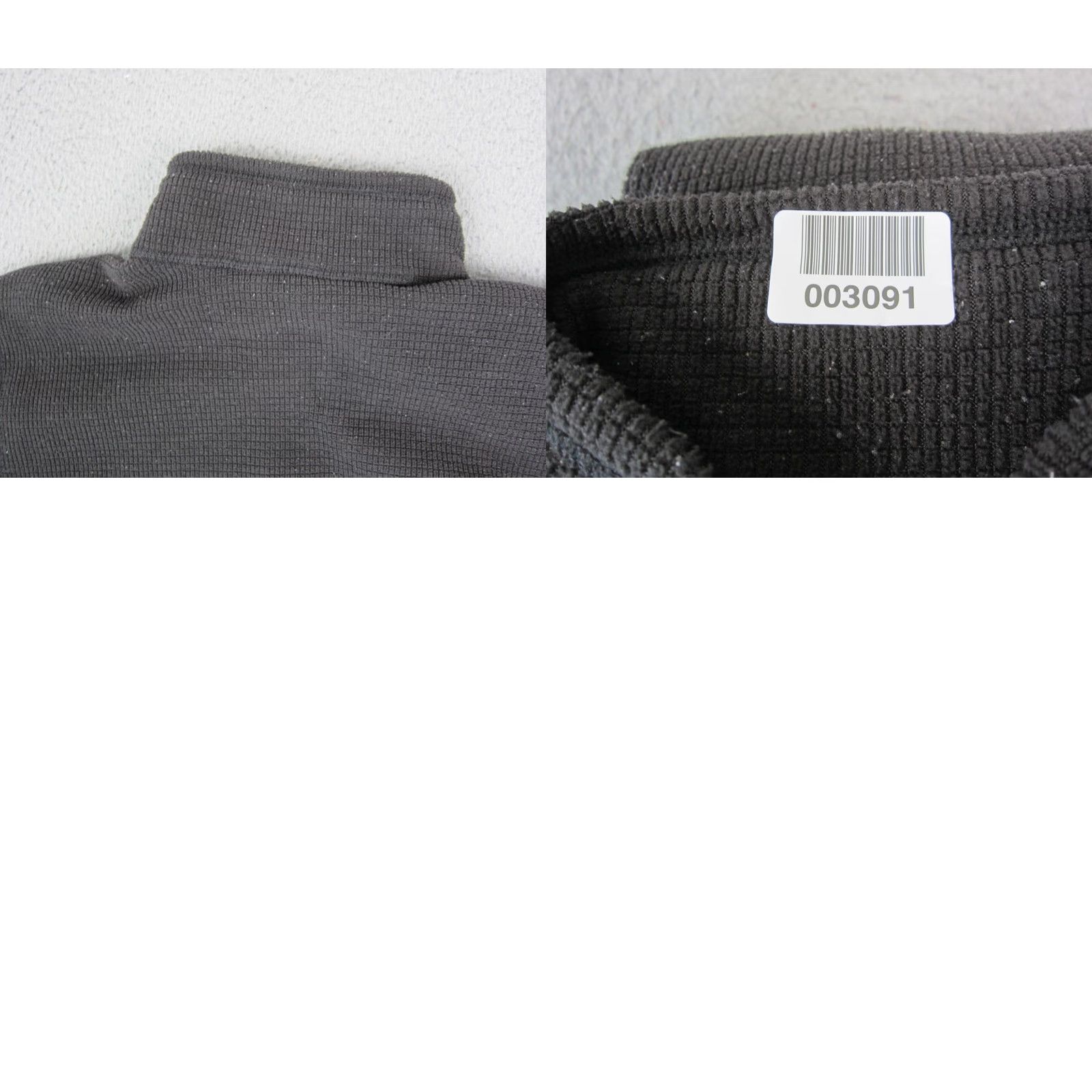 The North Face The North Face Jacket Mens Medium Black 1/2 Zip Textured Fleece Pullover Outdoor Size US M / EU 48-50 / 2 - 9 Thumbnail