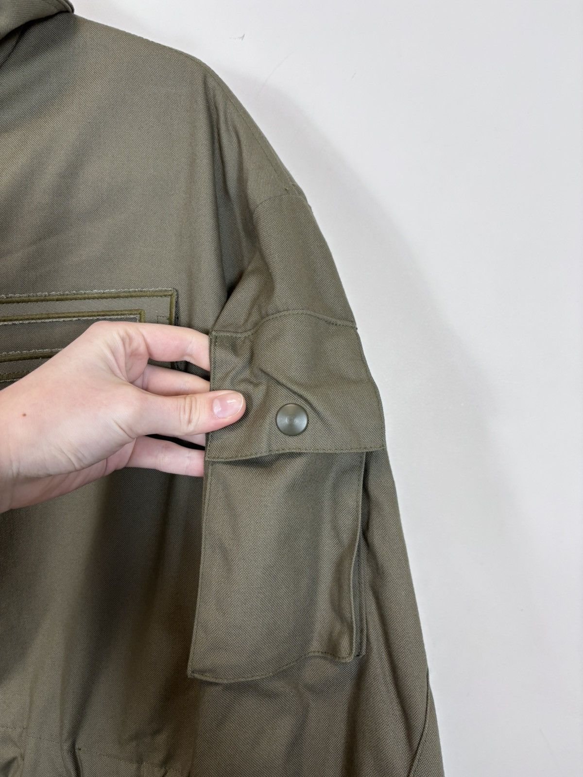 Other Vintage Swiss Military Fortress Guard Olive Field Jacket Size US L / EU 52-54 / 3 - 12 Thumbnail