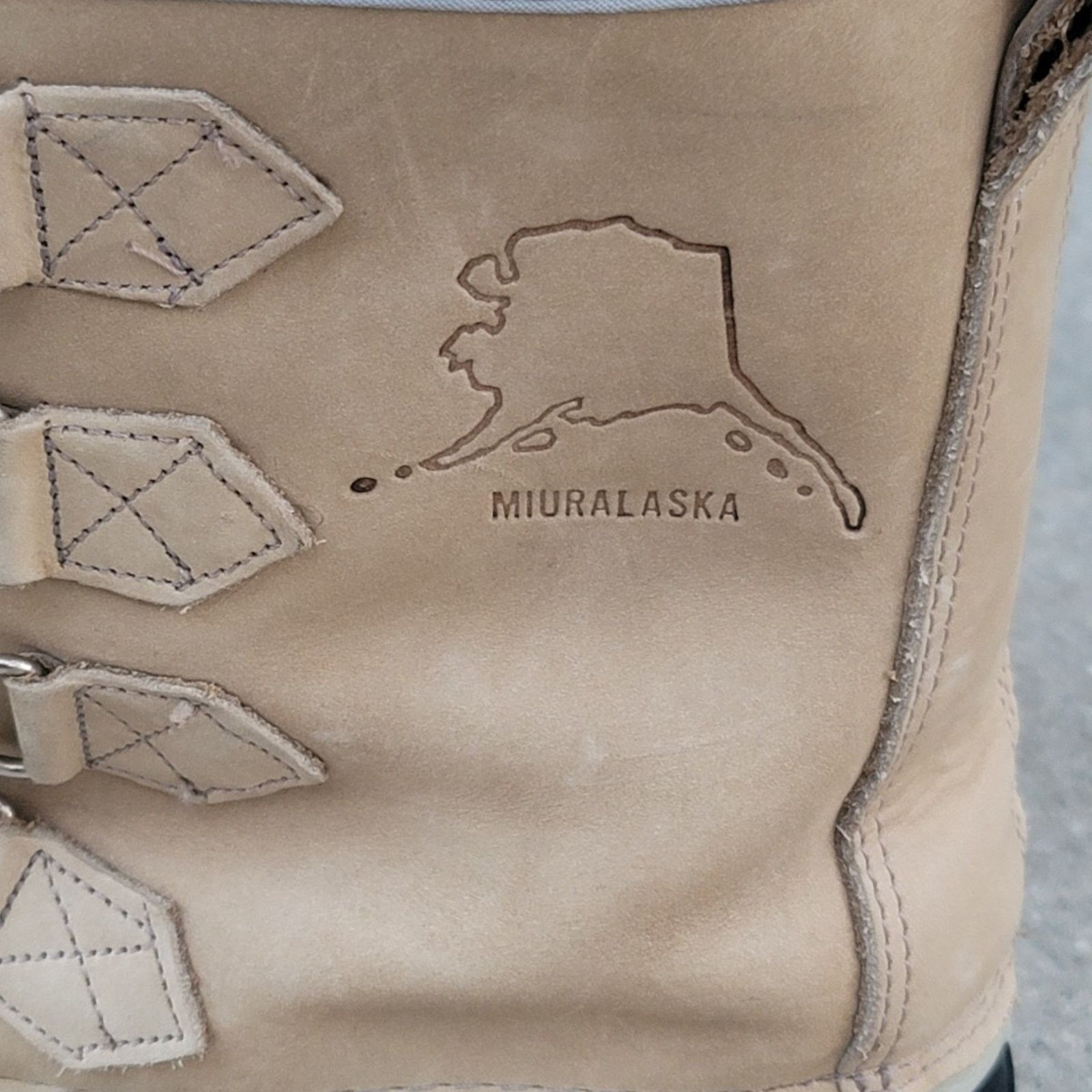 The Unbranded Brand Vtg Miuralaska Steel Shank Insulated Winter Snow Boots Size US 7 / EU 40 - 4 Thumbnail