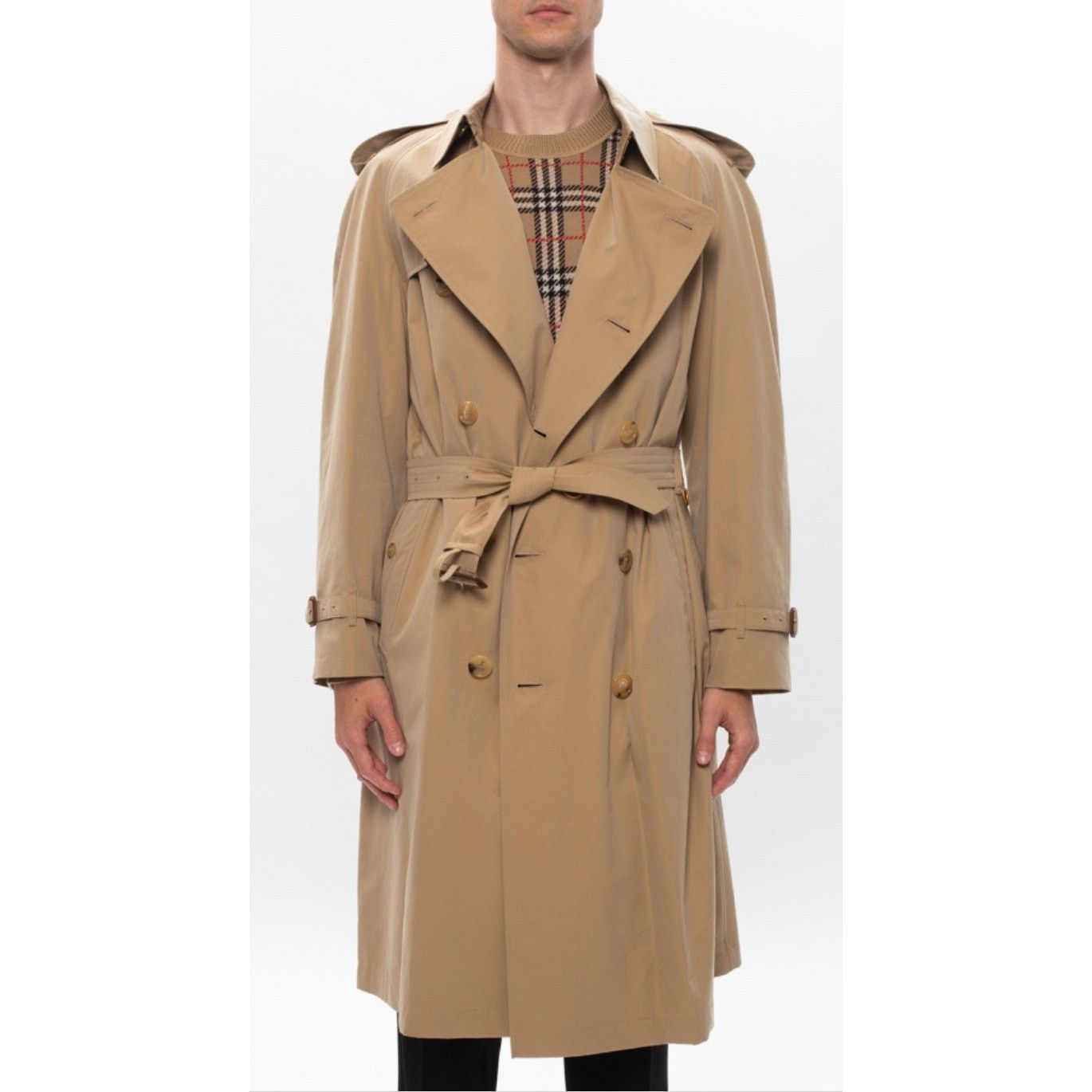 Burberry Burberry Beige Westminster Heritage Trench Coat Size US L / EU 52-54 / 3 - 12 Thumbnail