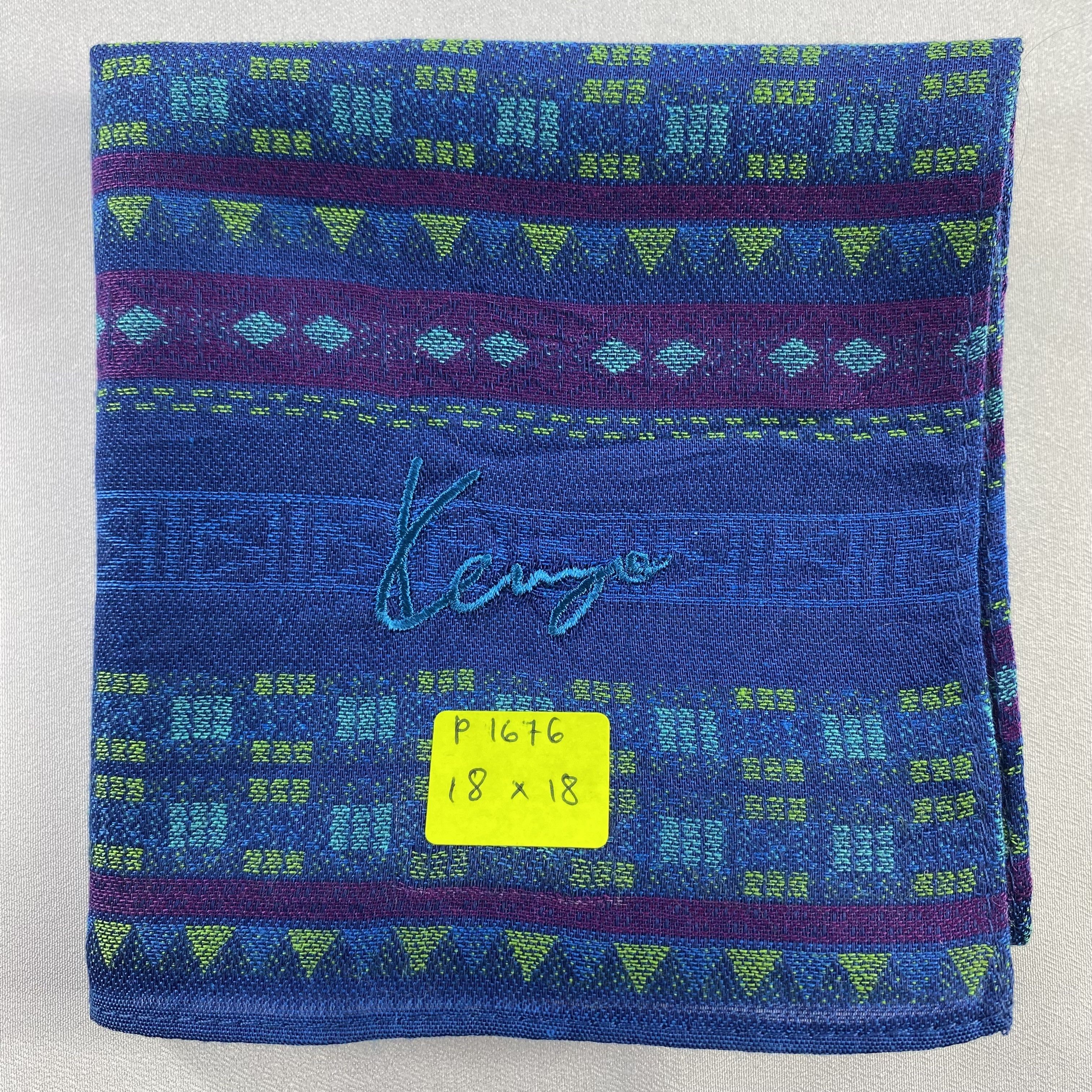 Kenzo × Vintage Kenzo Bandana/ Handkerchief / Neckerchief-P1676 Size ONE SIZE - 5 Thumbnail