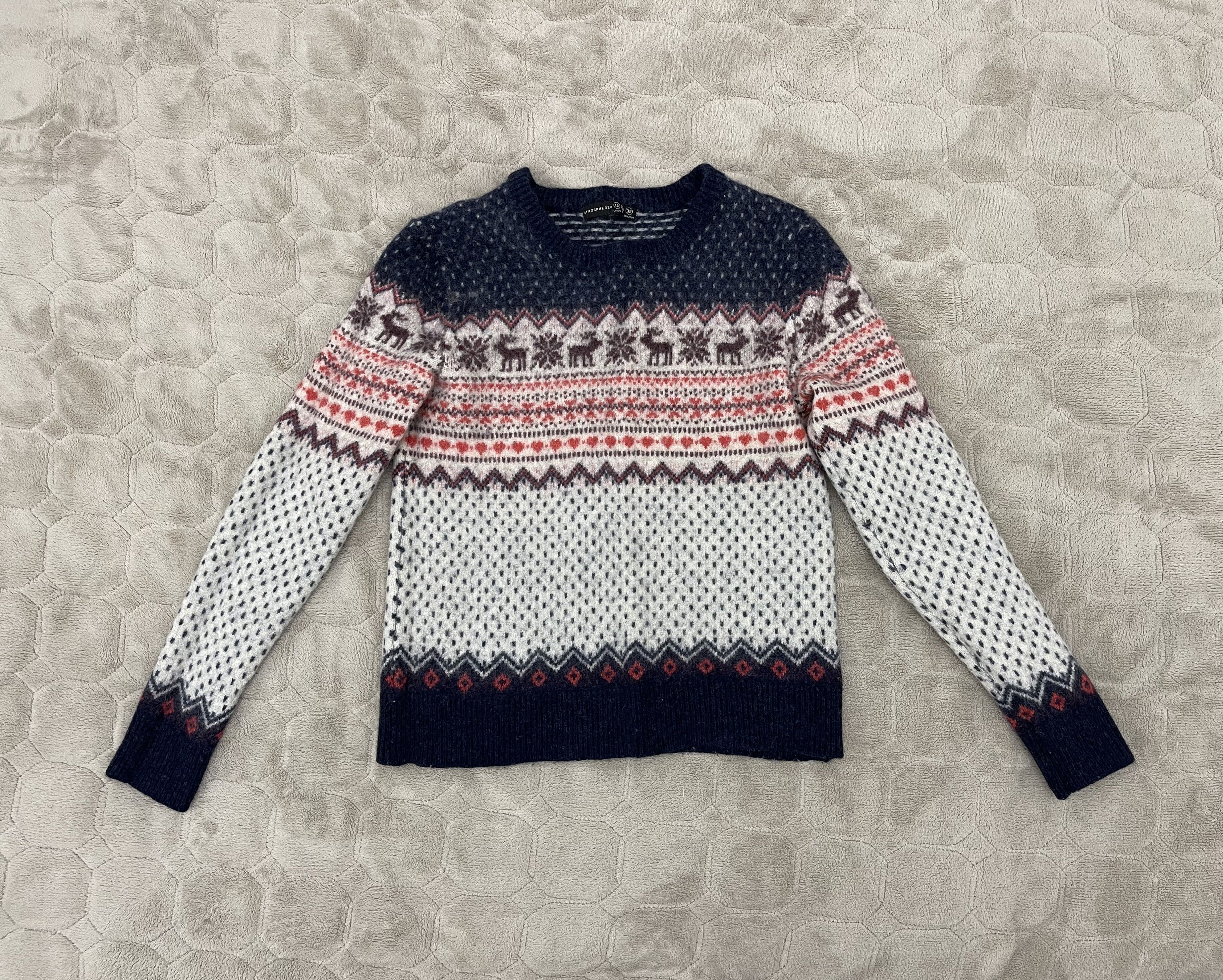 Vintage ATMOSPHERE. WOOL Size S / US 4 / IT 40 - 4 Thumbnail