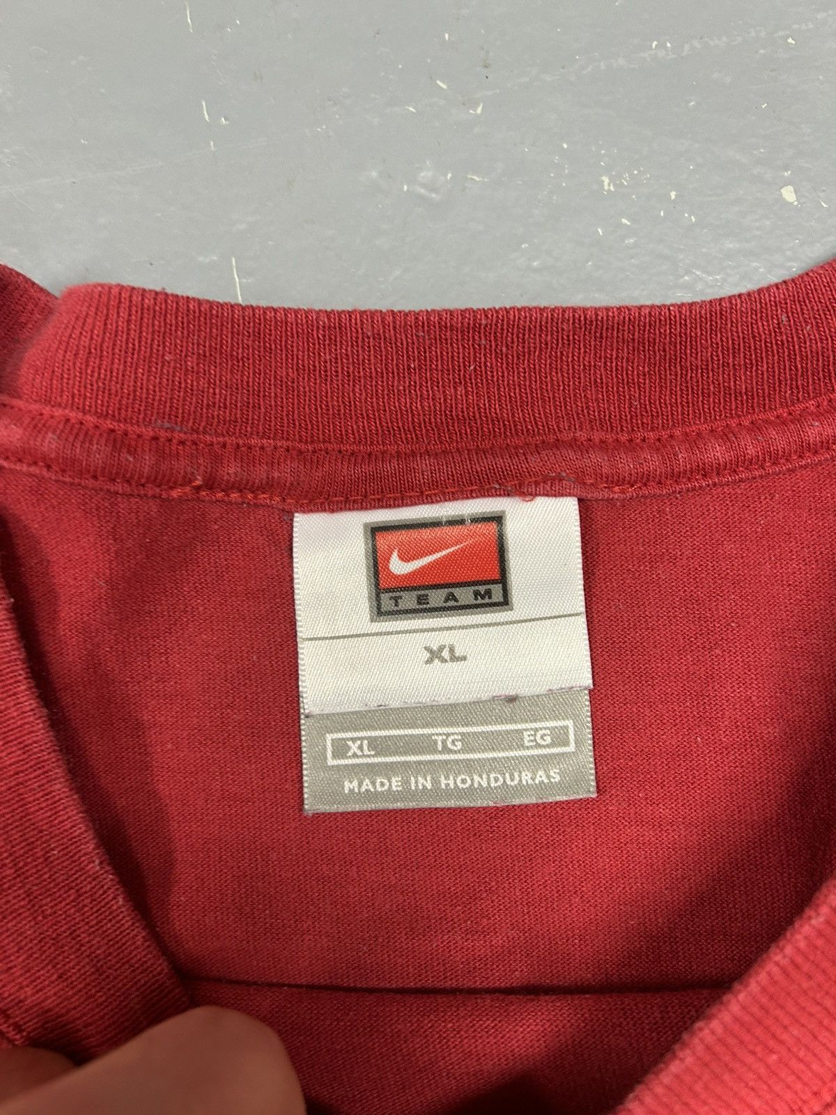 Nike × Vintage Crazy Vintage Y2K Essential Red Stanford University T-Shirt Size US XL / EU 56 / 4 - 4 Thumbnail