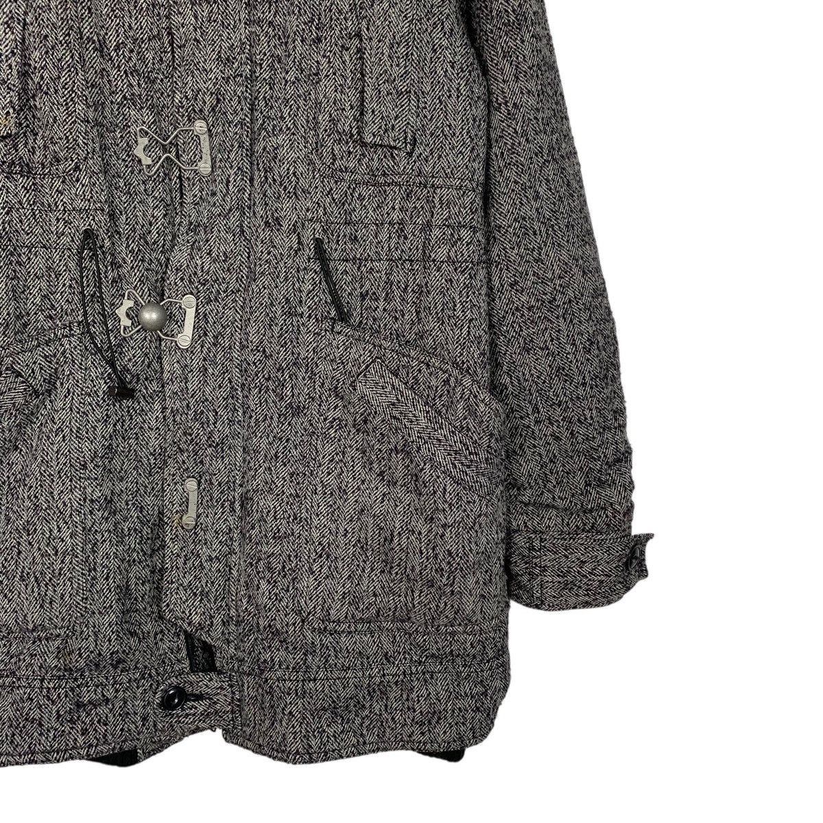Japanese Brand Sly Military Herringbone Hooded Long Jacket Size US S / EU 44-46 / 1 - 4 Thumbnail
