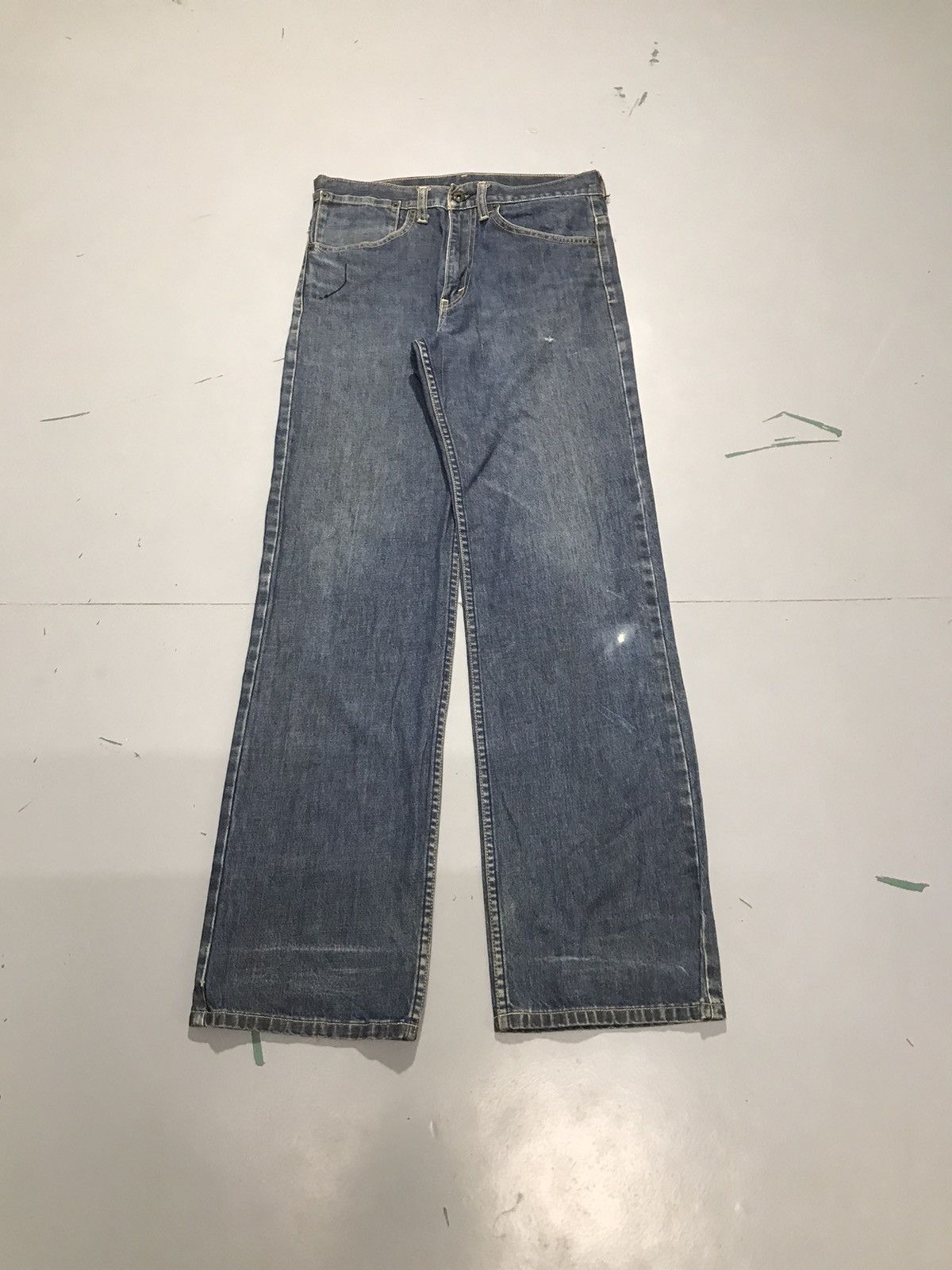 Levi's Vintage Levi’s 513 buckle belt denim Size US 32 / EU 48 - 1 Thumbnail