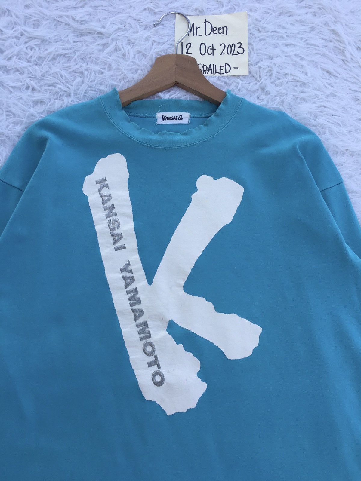 Kansai Yamamoto Rare Vintage Kansai Yamamoto Spellout Sweater Size US L / EU 52-54 / 3 - 7 Thumbnail