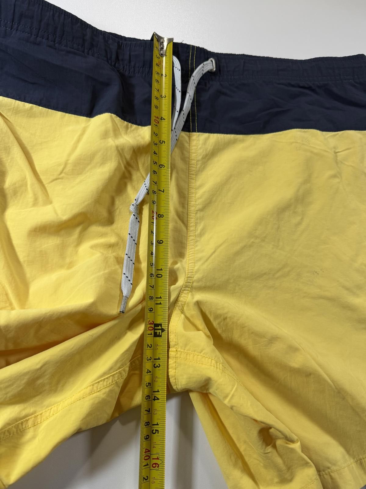 Nautica Nautica Men's Yellow and Navy Swim Shorts M Size US 32 / EU 48 - 7 Thumbnail