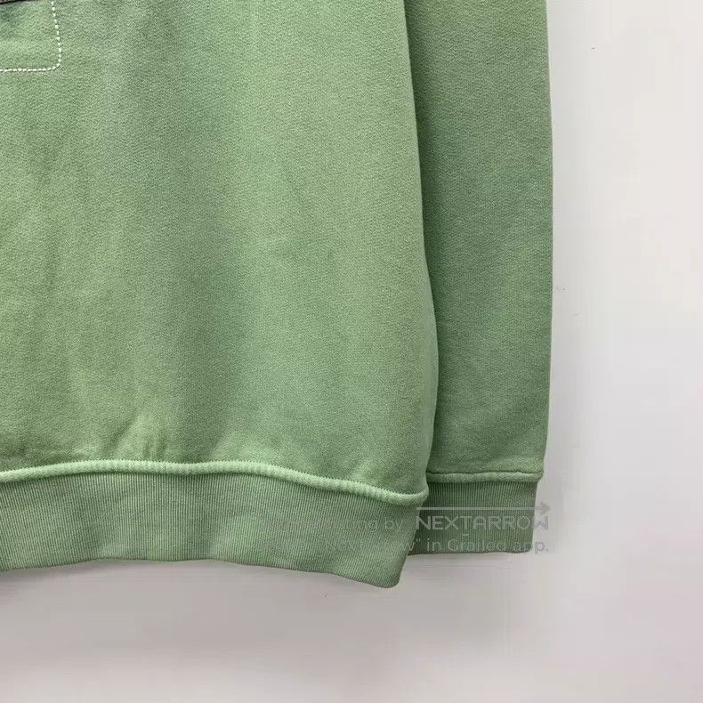 Hermes Hermes Green leather patch cotton round-neck long-sleeve s Size US M / EU 48-50 / 2 - 4 Thumbnail