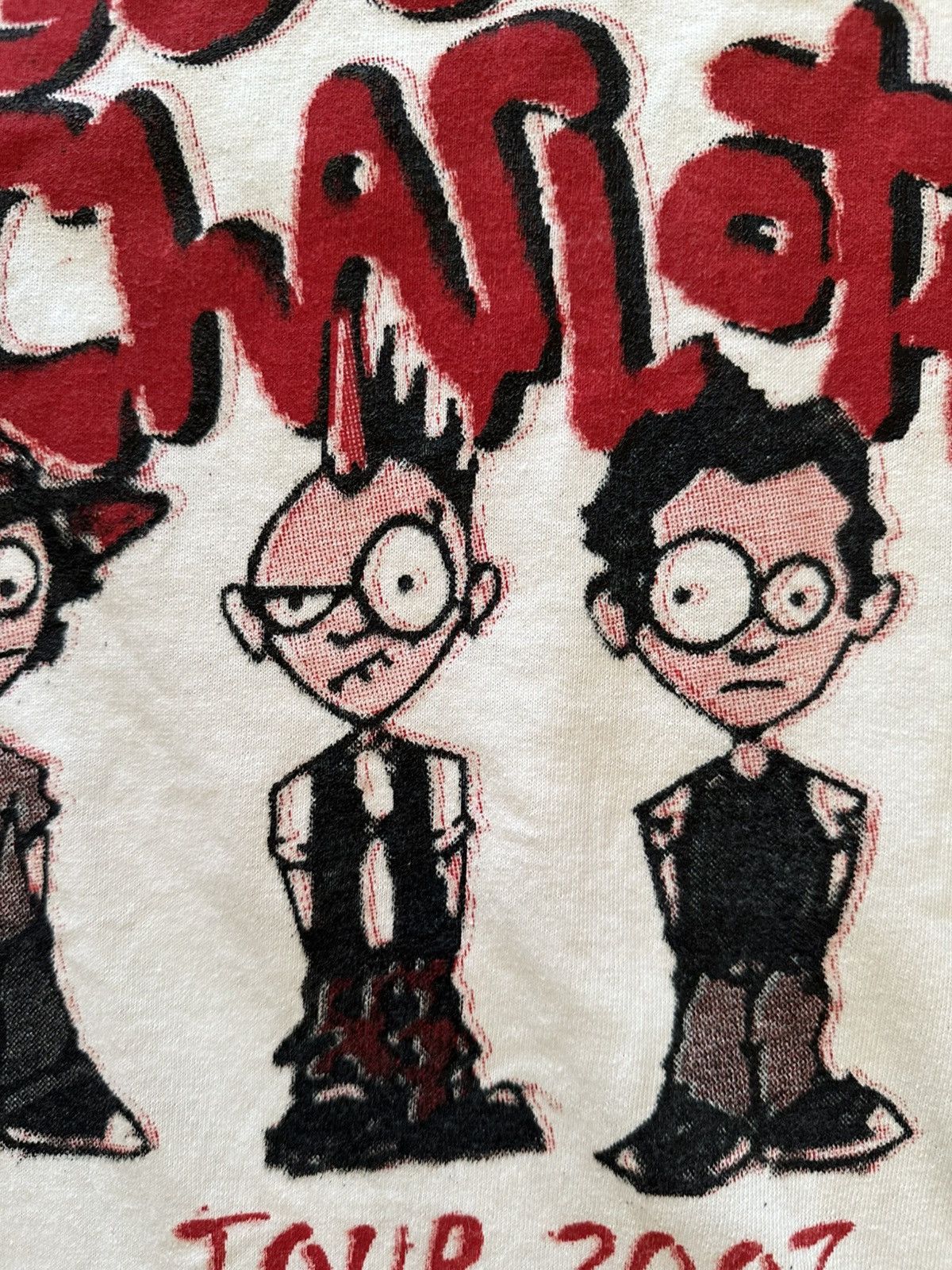 Band Tees × Vintage Vintage Good Charlotte Y2K L/S North American Tour 2003 Tee Size US L / EU 52-54 / 3 - 4 Thumbnail