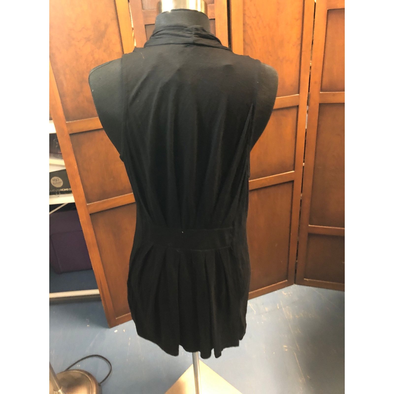 Apt. 9 Women's Apt 9 Black Sleeveless Cover Up Size M / US 6-8 / IT 42-44 - 3 Thumbnail