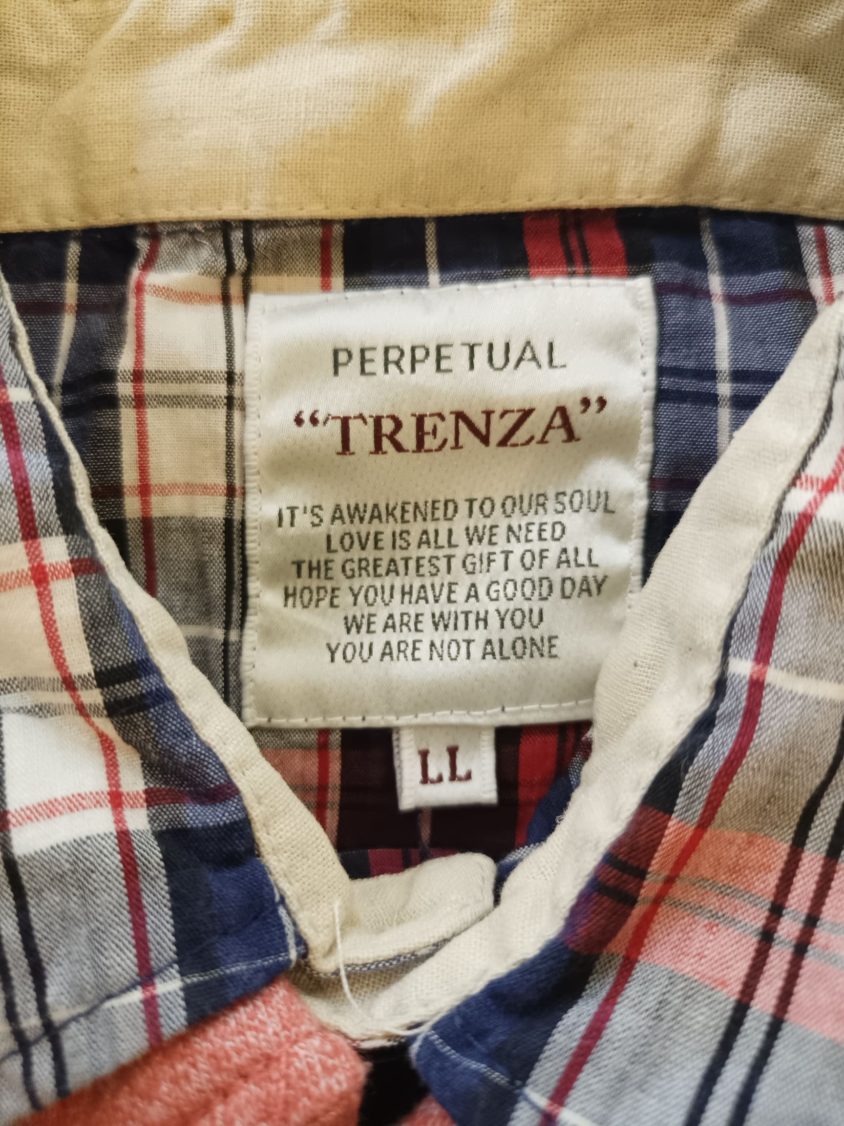 Japanese Brand Perpetual "TRENZA" Double colar and Double layer polo shirt Size US XL / EU 56 / 4 - 11 Thumbnail