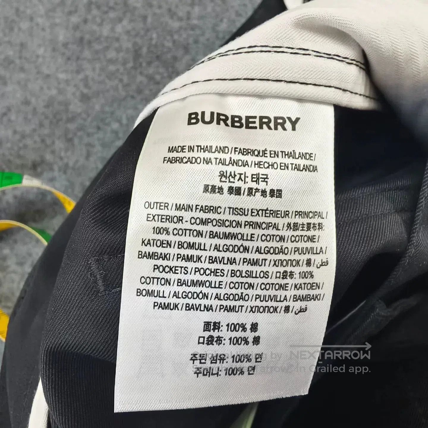 Other Burberry Black Embroidered Casual Trousers. Size US 36 / EU 52 - 6 Thumbnail