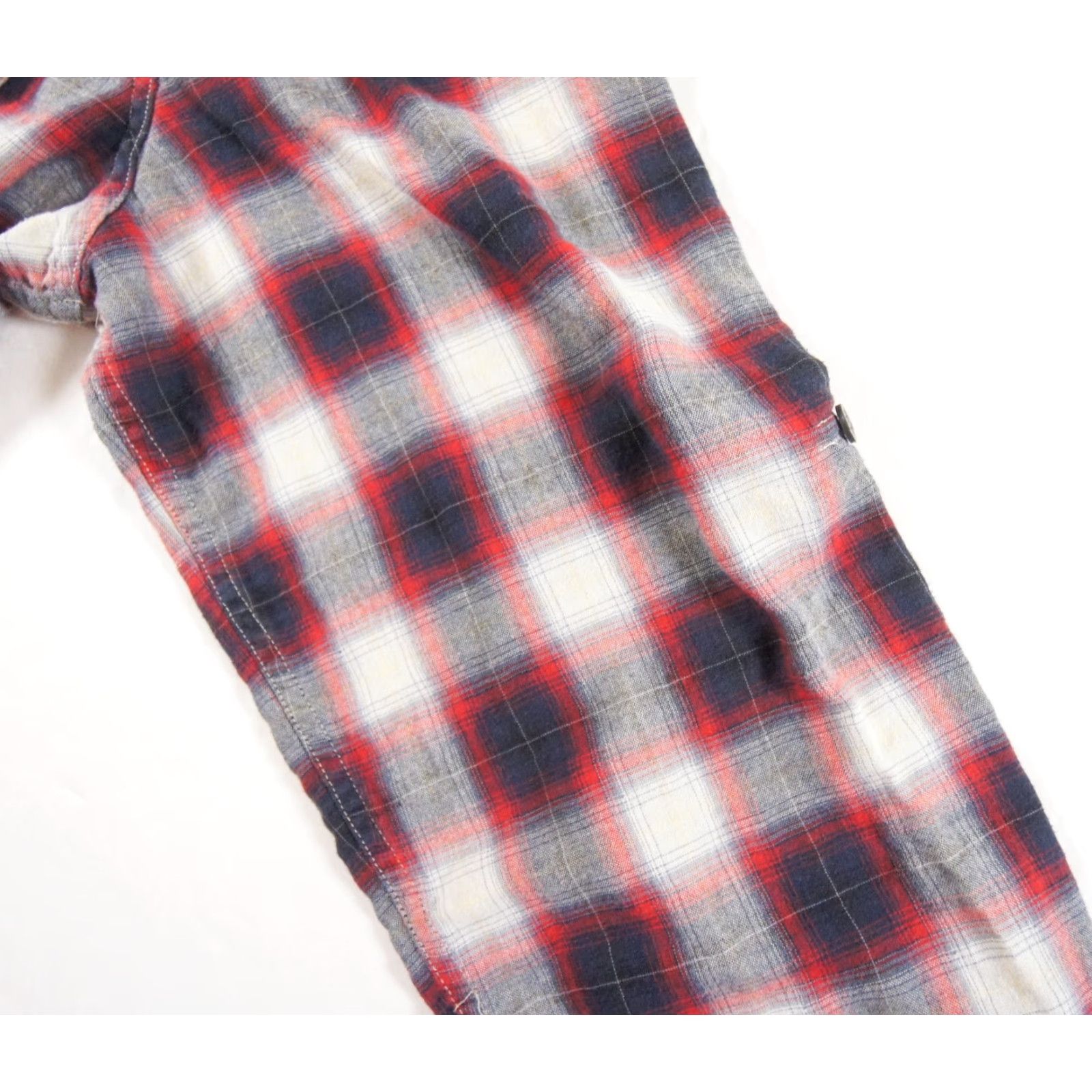 Vince Vince Mens XL Red Button-Up Shirt Plaid Check Long Sleeve Collared Classic Preppy Size US XL / EU 56 / 4 - 4 Thumbnail