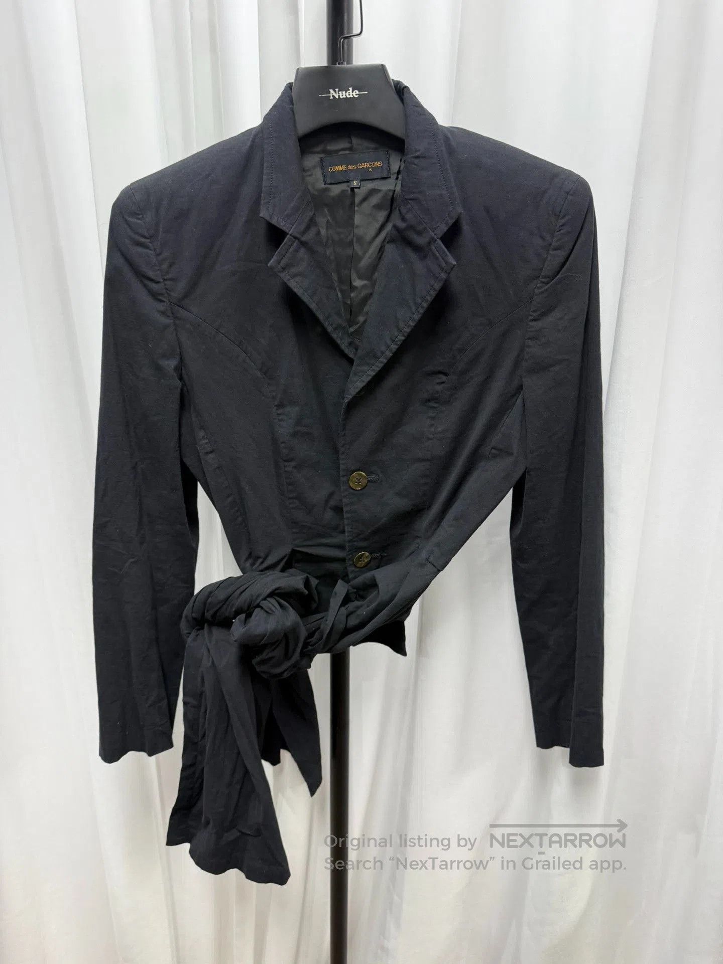 Comme des Garcons Comme des Garçons 90s Strap Blazer. Size US S / EU 44-46 / 1 - 8 Thumbnail