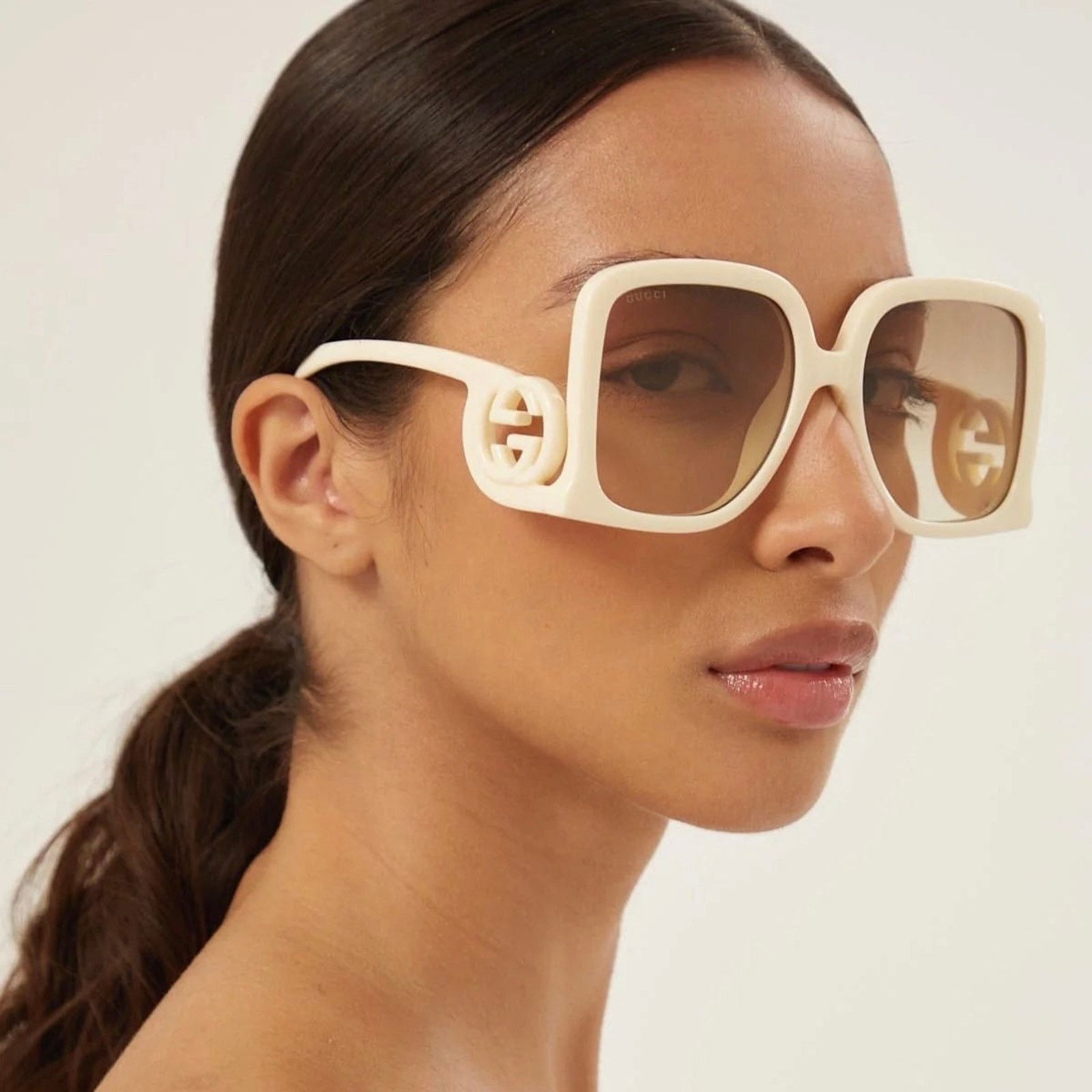 Gucci New! GUCCI Sunglasses GG1326S 009, Authentic Size ONE SIZE - 3 Thumbnail