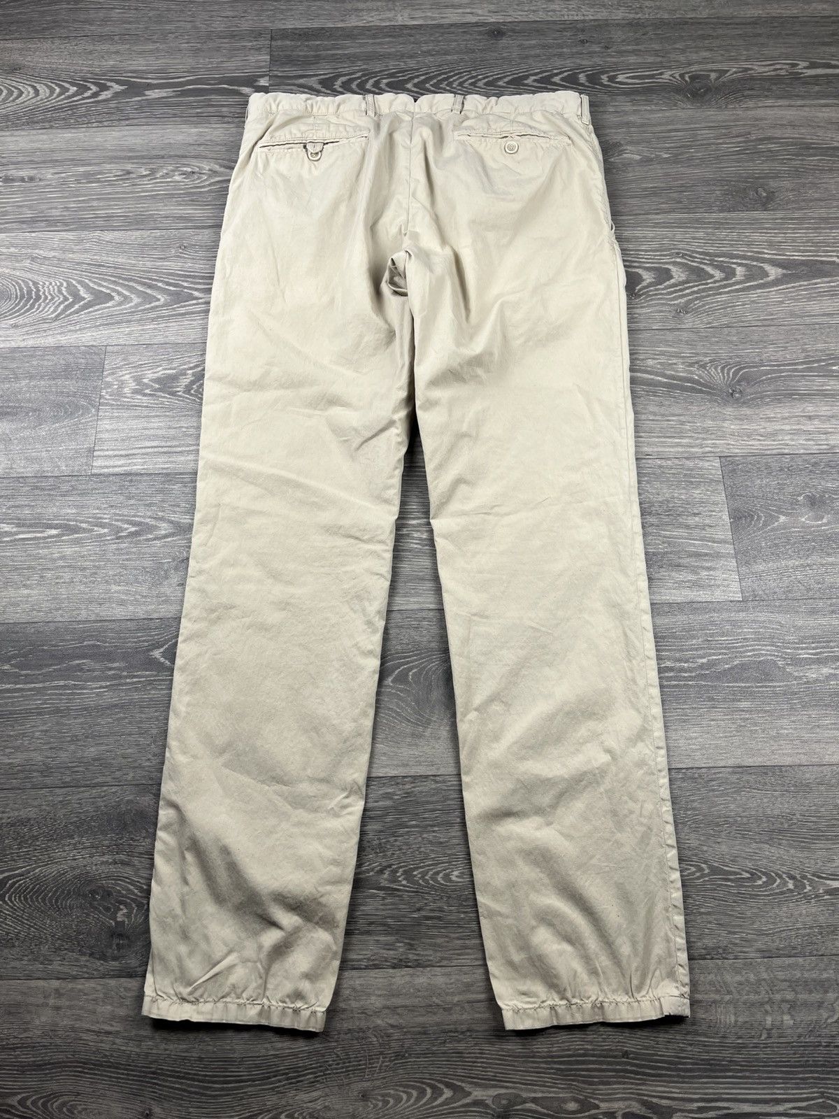 Prada Prada Beige Casual Chino Pants Classic Trousers Size US 32 / EU 48 - 16 Thumbnail