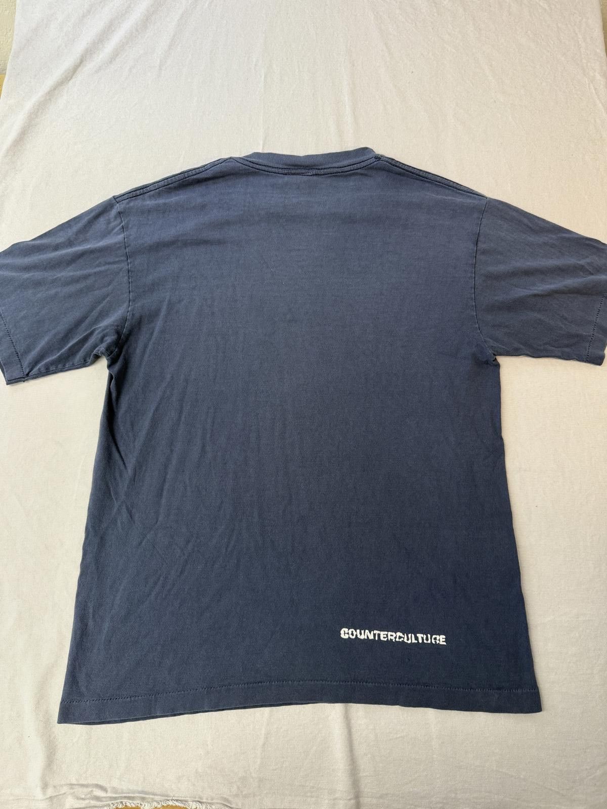Designer VTG Counter Culture T-shirt American Flag Skate Tee L Size US L / EU 52-54 / 3 - 2 Thumbnail