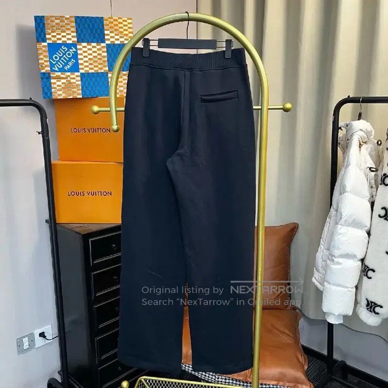 Max Mara MaxMara Cotton Casual Pants in Deep Blue . Size 22" - 2 Thumbnail