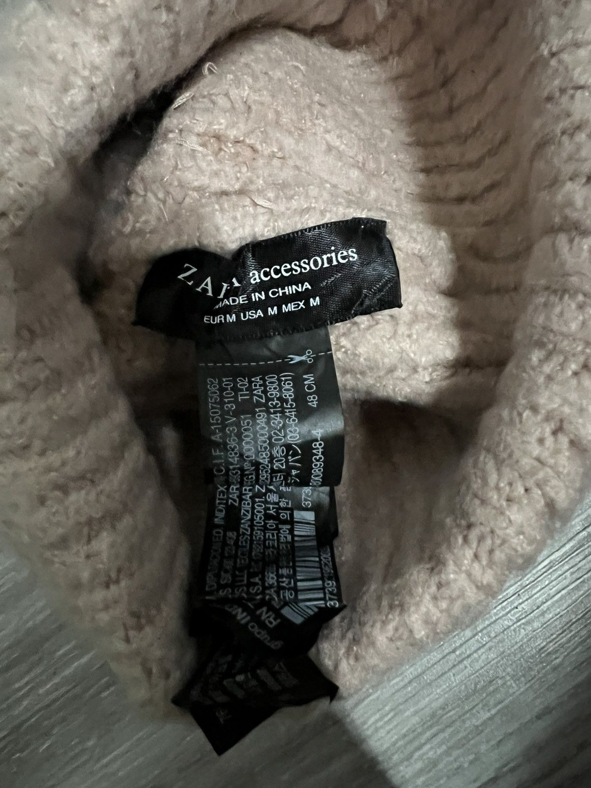 Zara ZARA plain Beanie Hat Size ONE SIZE - 6 Thumbnail