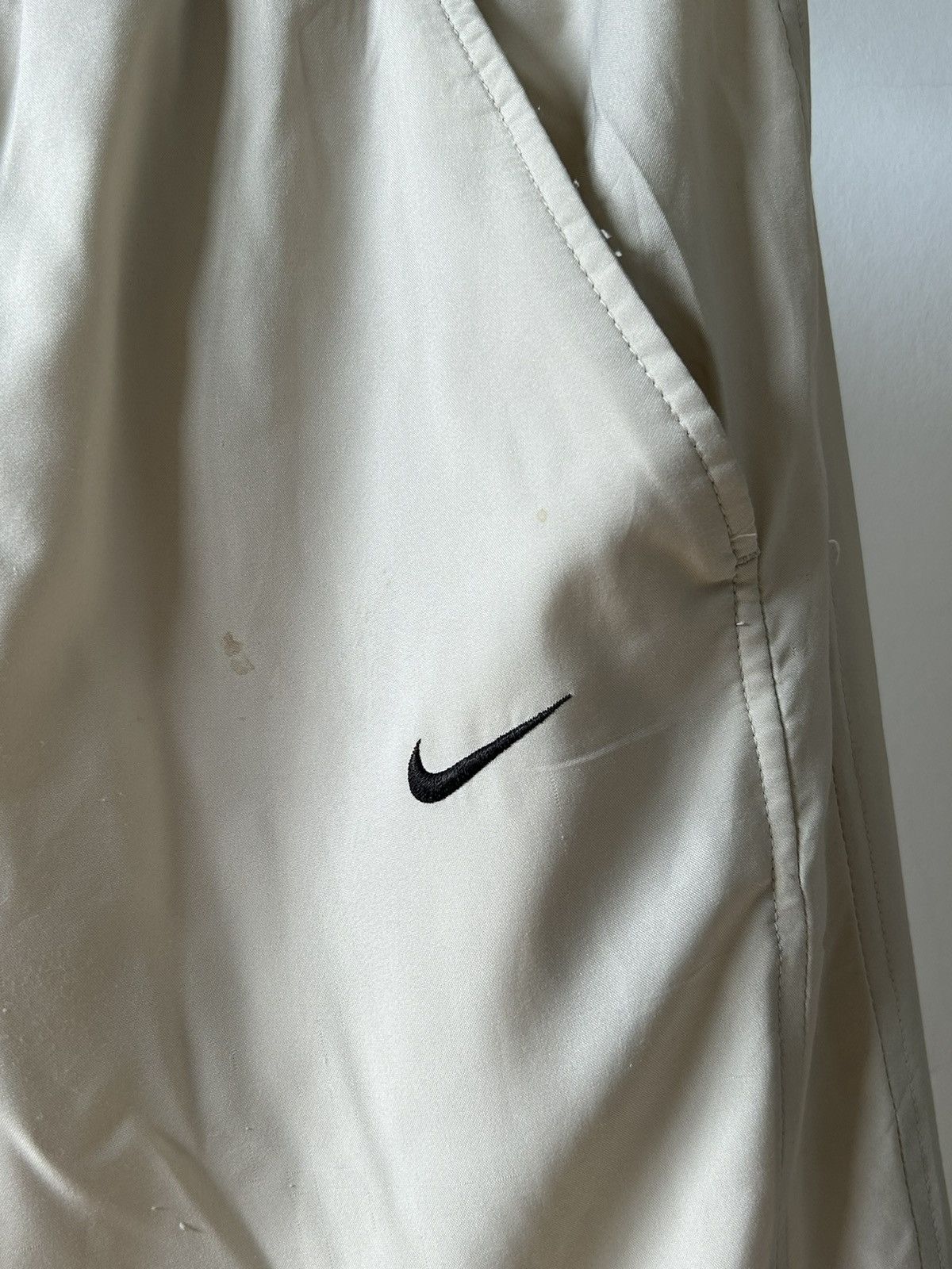 🔥Rare🔥 Vintage Y2K Beige Nike Track Pants