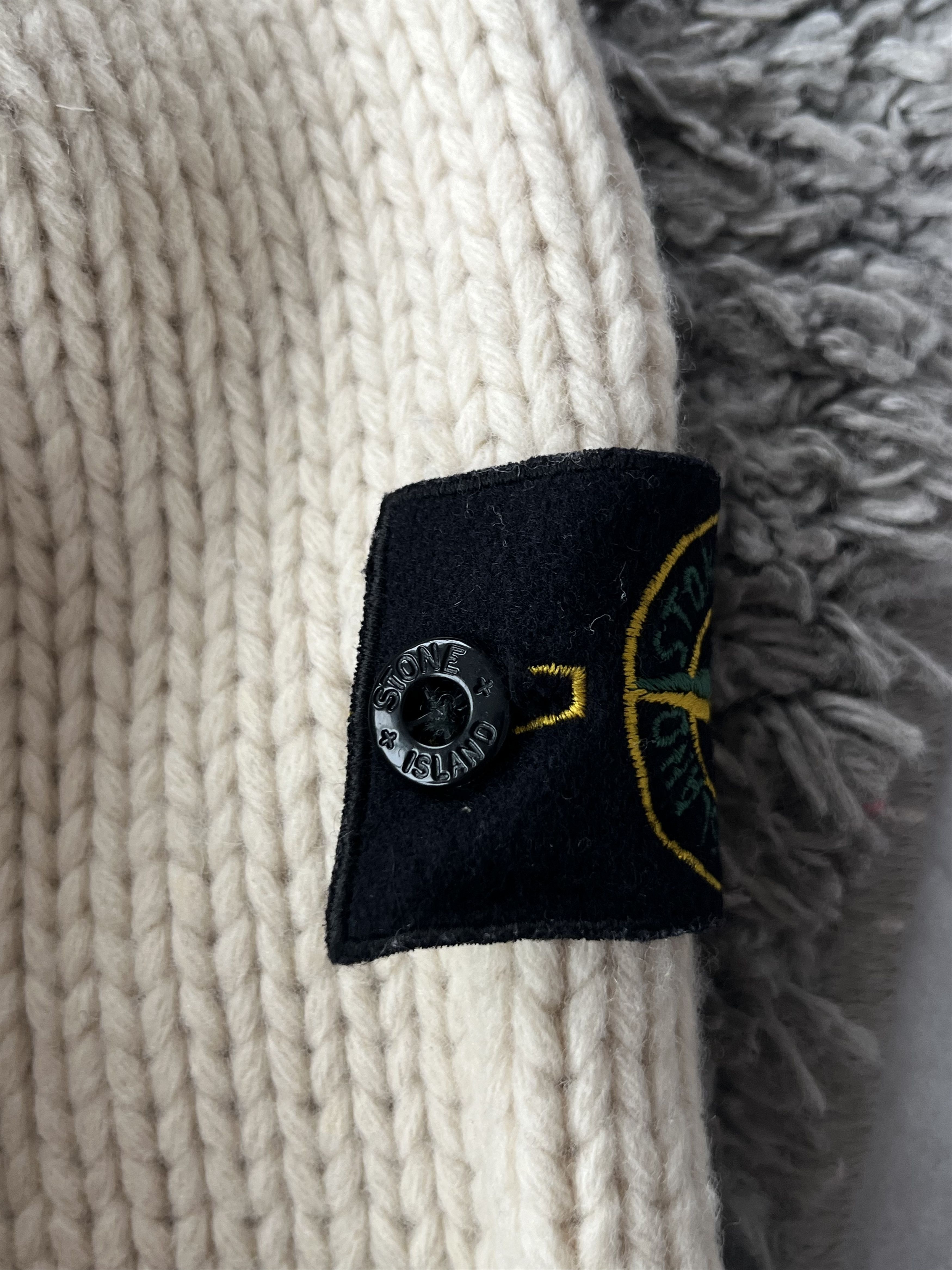 Stone Island STONE ISLAND Vintage Full Zip Knitwear MADE IN ITALY Size US M / EU 48-50 / 2 - 8 Thumbnail