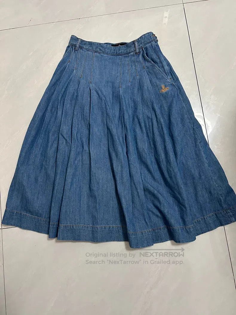 Vivienne Westwood Denim skirt
