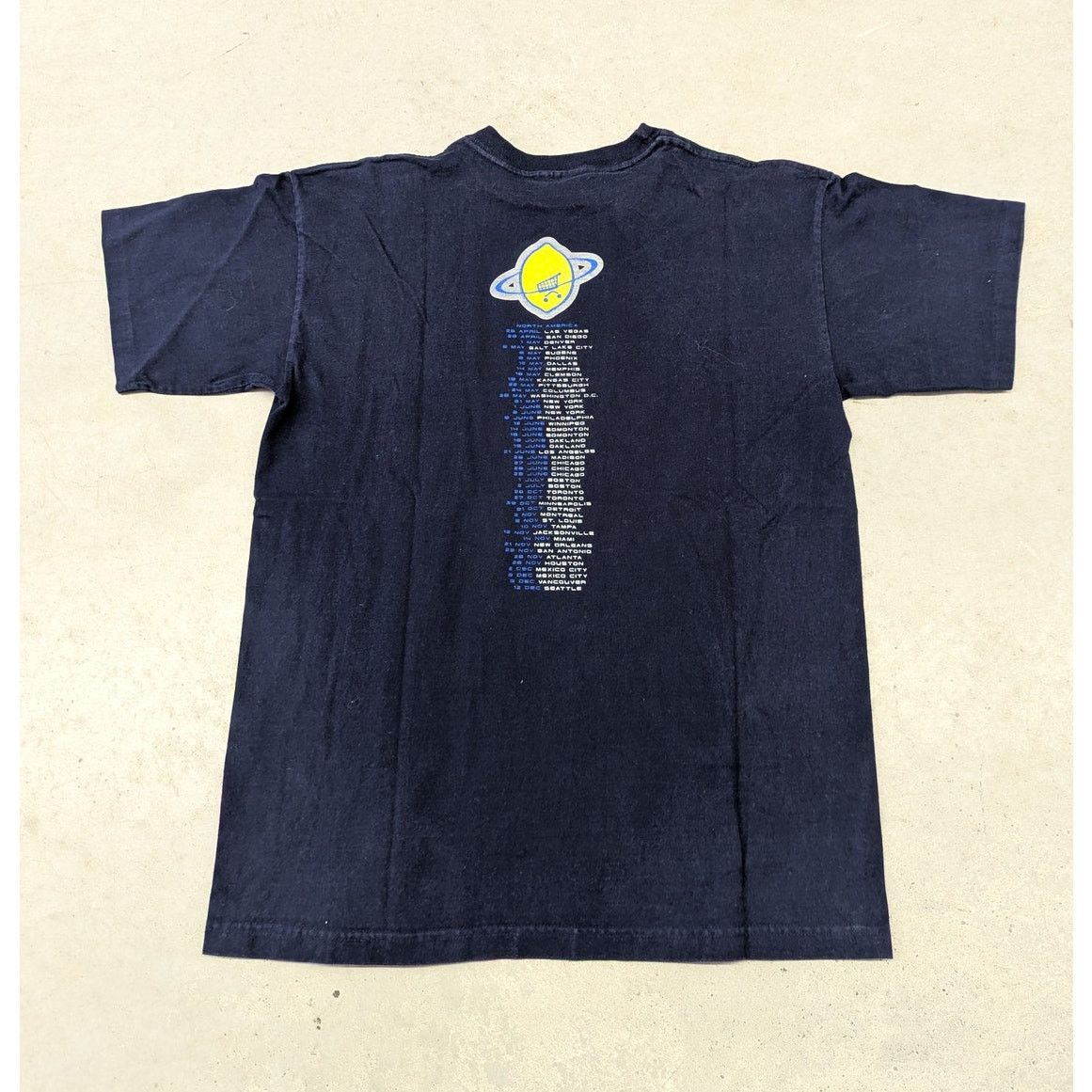 Band Tees × Vintage Vintage 90s U2 PopMart Tour Concert t-shirt Size US L / EU 52-54 / 3 - 4 Thumbnail