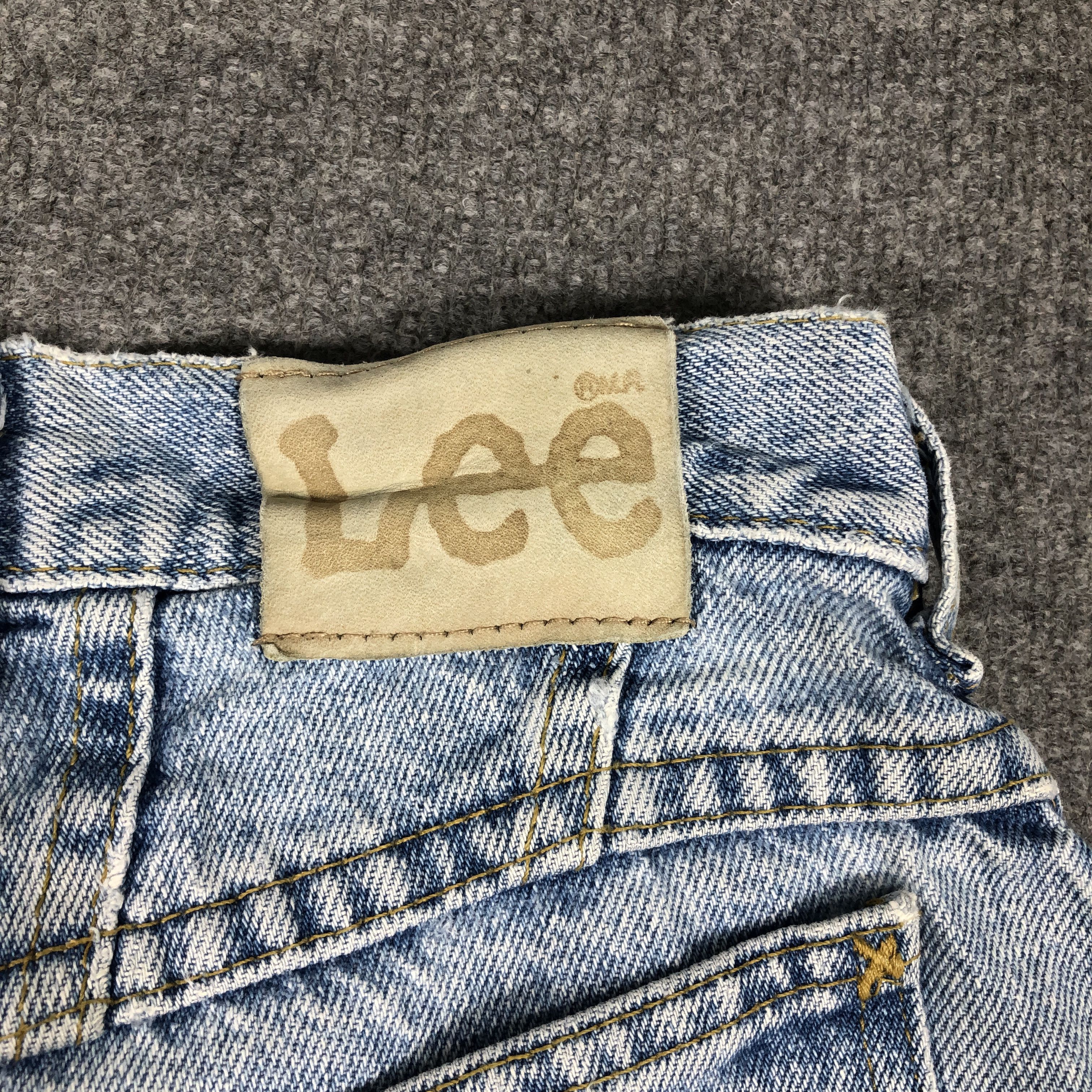 Lee × Vintage Womens 90s Vintage Lee Jeans Light Blue Wash L886W Size 27" / US 4 / IT 40 - 6 Thumbnail