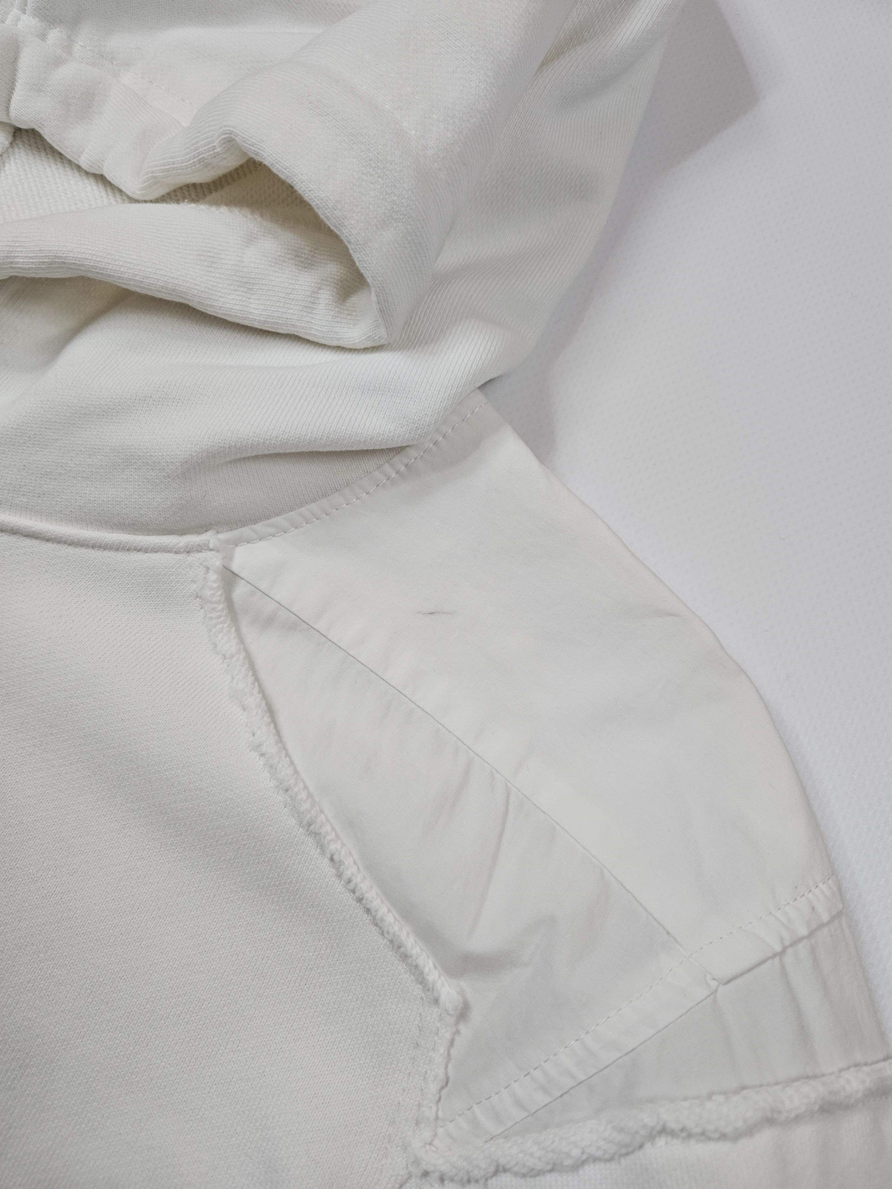 Sacai Sacai white cut-out shoulder hoodie Size L / US 10 / IT 46 - 5 Thumbnail