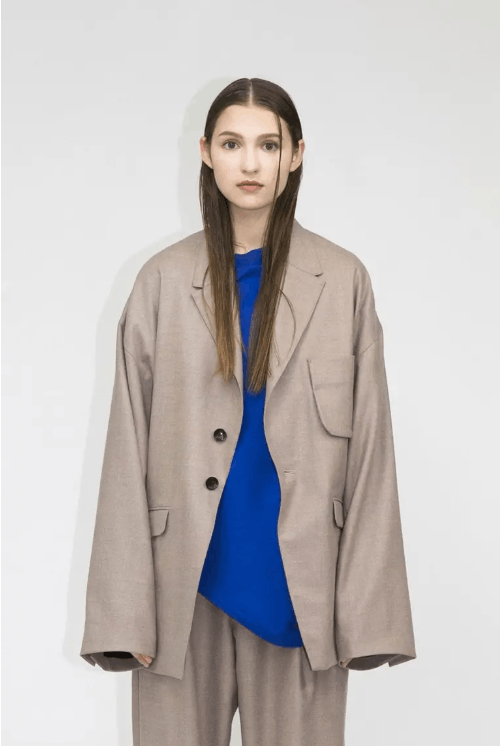 my beautiful landlet my beautiful landlet AUSTRALIA FLANNEL BIG JACKET Size 50L - 6 Thumbnail