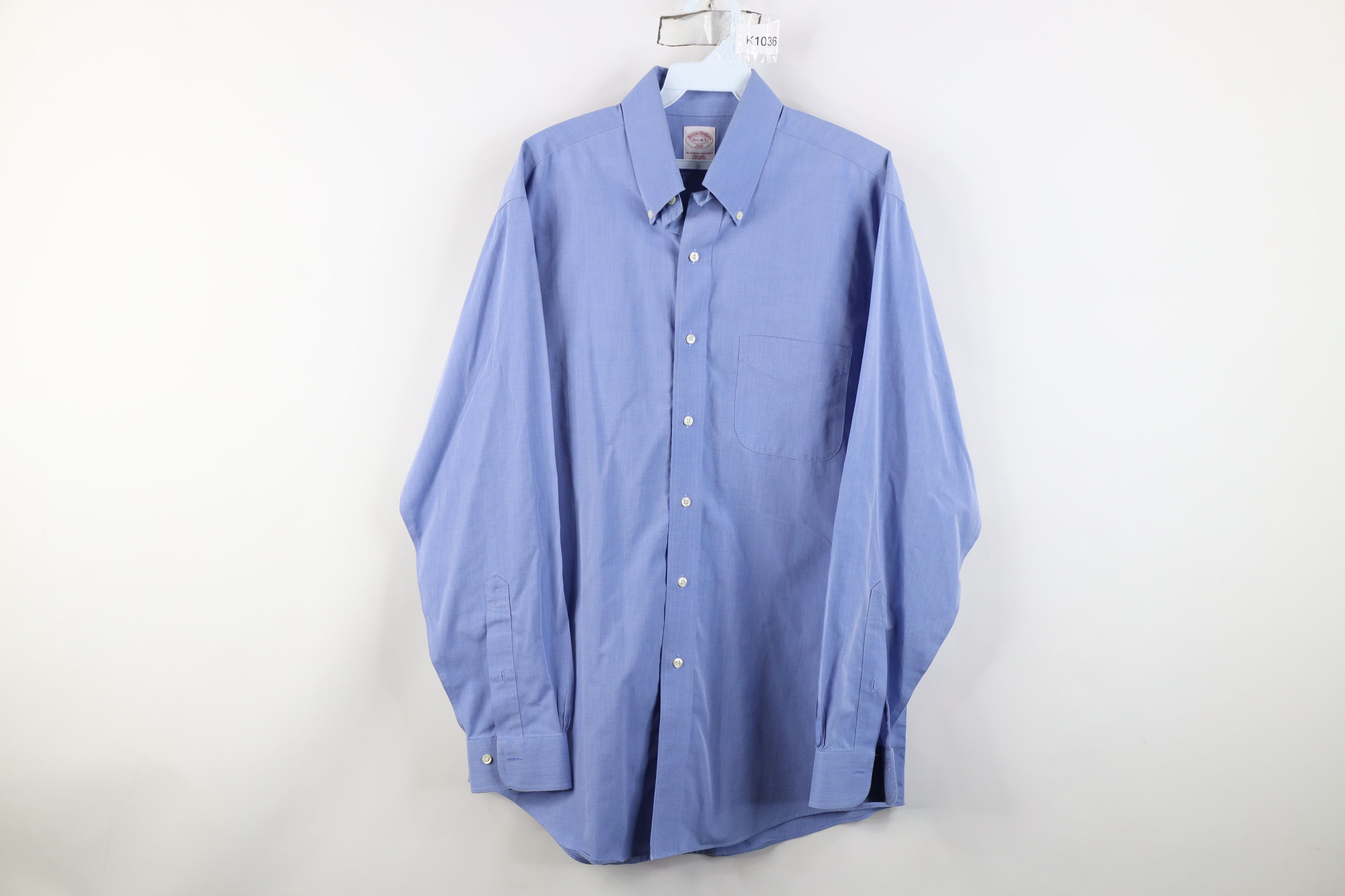Brooks Brothers Vintage 90s Brooks Brothers Cotton Button Down Shirt Size US M / EU 48-50 / 2 - 1 Thumbnail