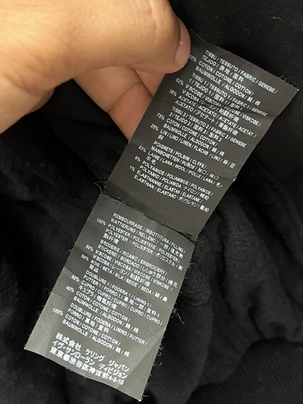 Saint Laurent Paris FW 2017 SLP Embroidered Distressed Bomber Jacket Size US S / EU 44-46 / 1 - 13 Thumbnail