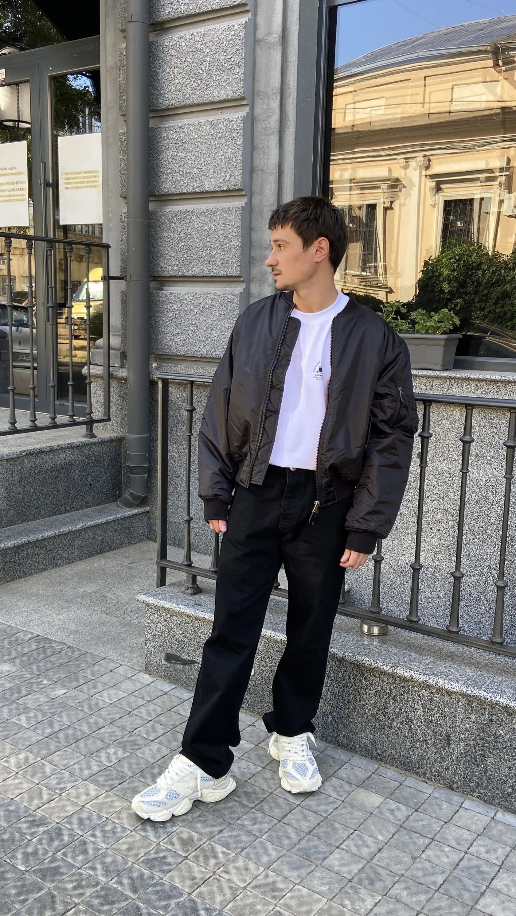 Other Streetwear MA-1 bomber jacket basic black ulika unknwnn Size US XL / EU 56 / 4 - 11 Thumbnail