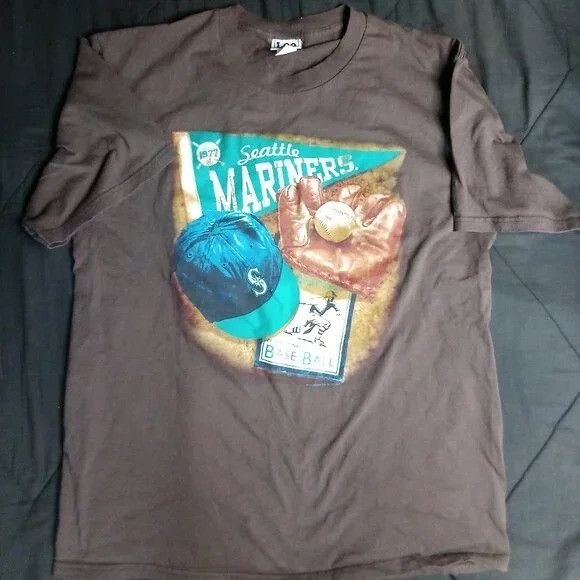 Lee Vintage Lee Seattle Mariners T-Shirt 2004 Size US L / EU 52-54 / 3 - 2 Thumbnail