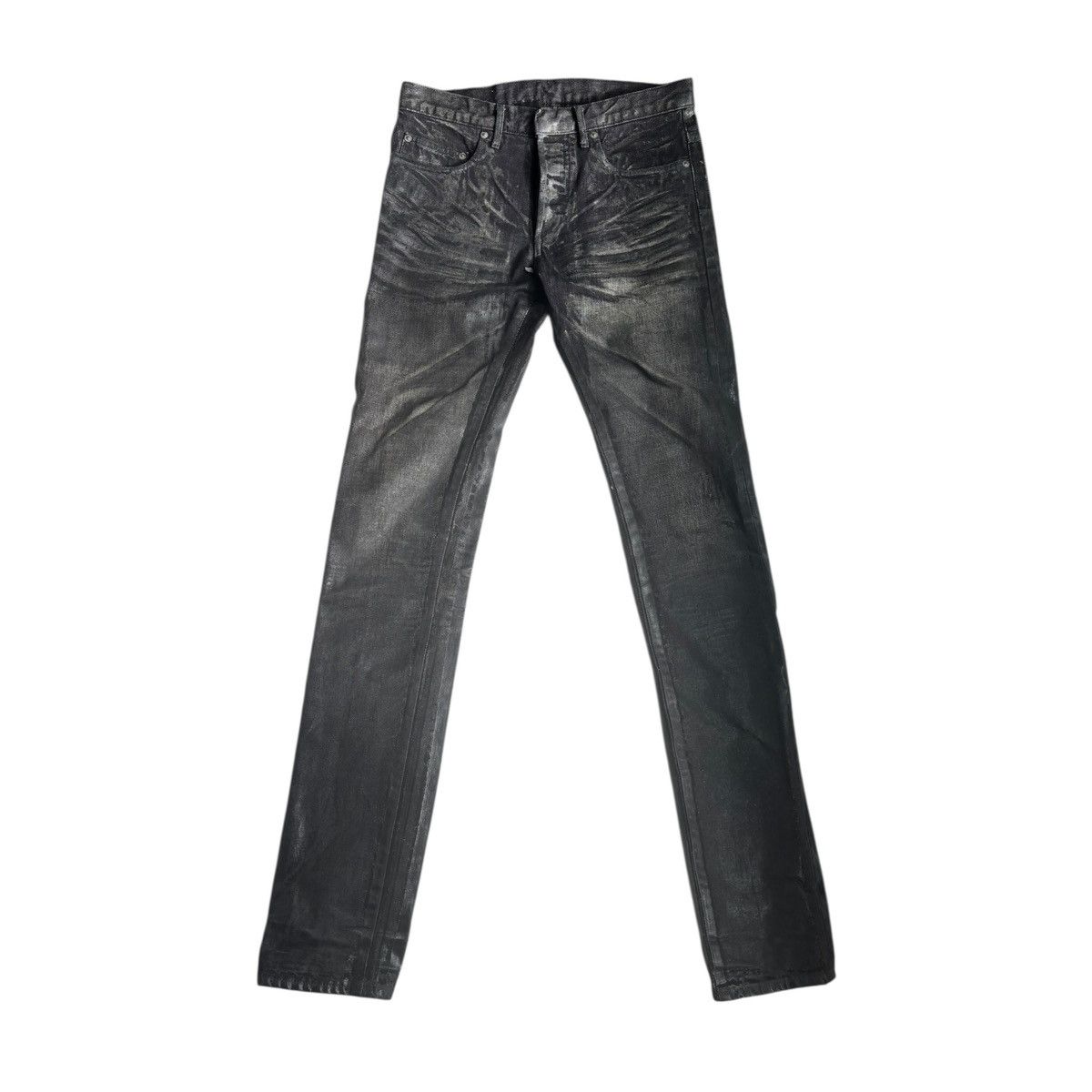 Dior homme aw03 ‘luster’ waxed jeans Dior Homme AW03 'Luster' Wax Denim – descryarchive